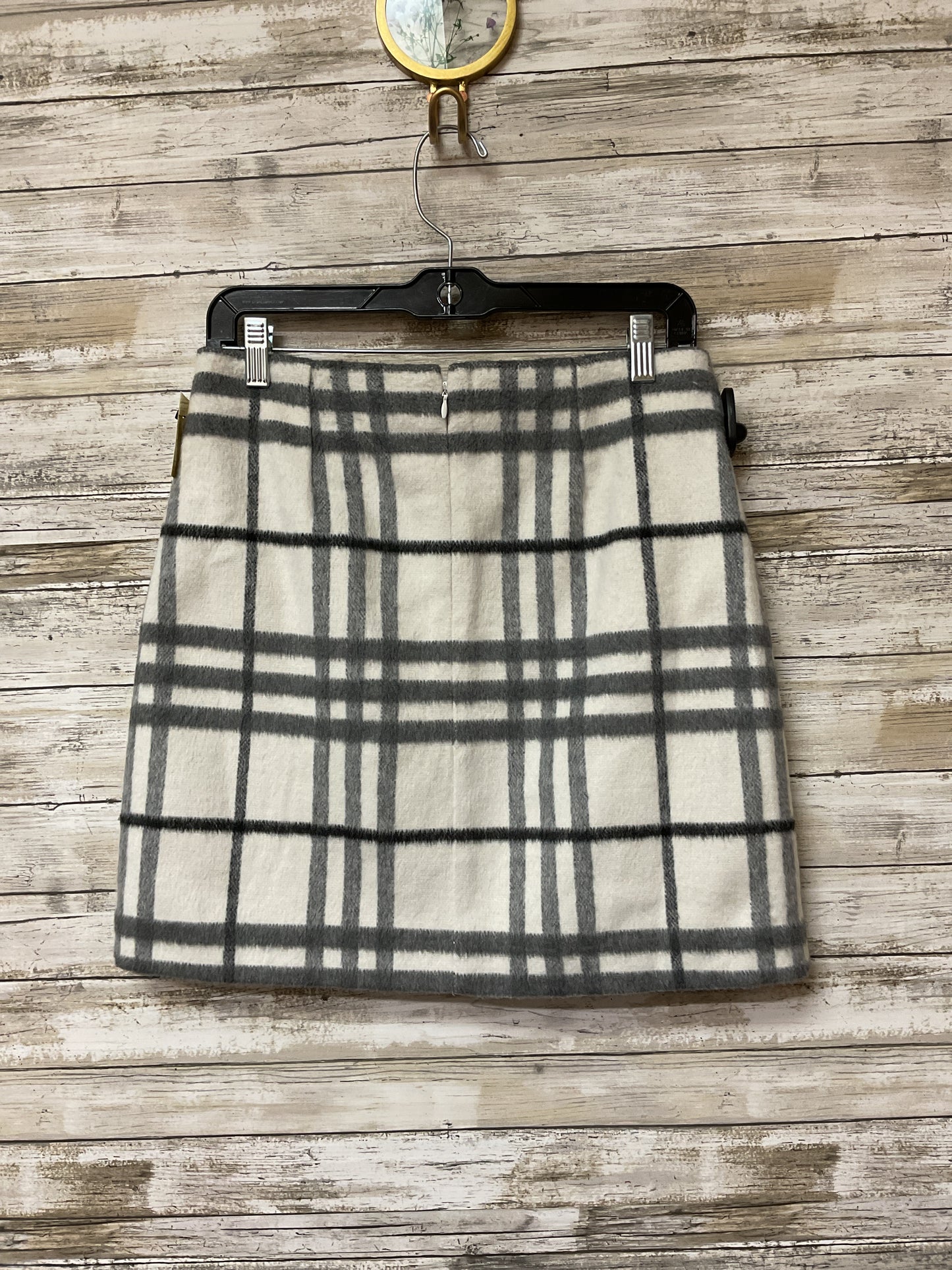 Skirt Mini & Short By Cme In Plaid Pattern, Size:4