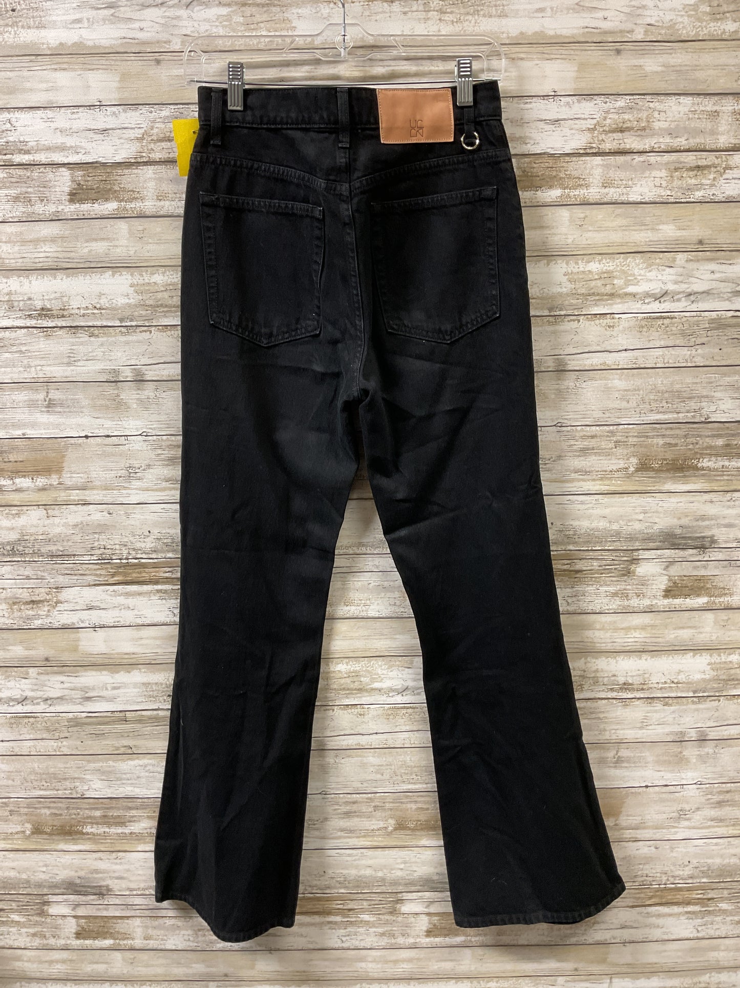 Jeans Wide Leg By Ulla Johnson In Black, Size:0