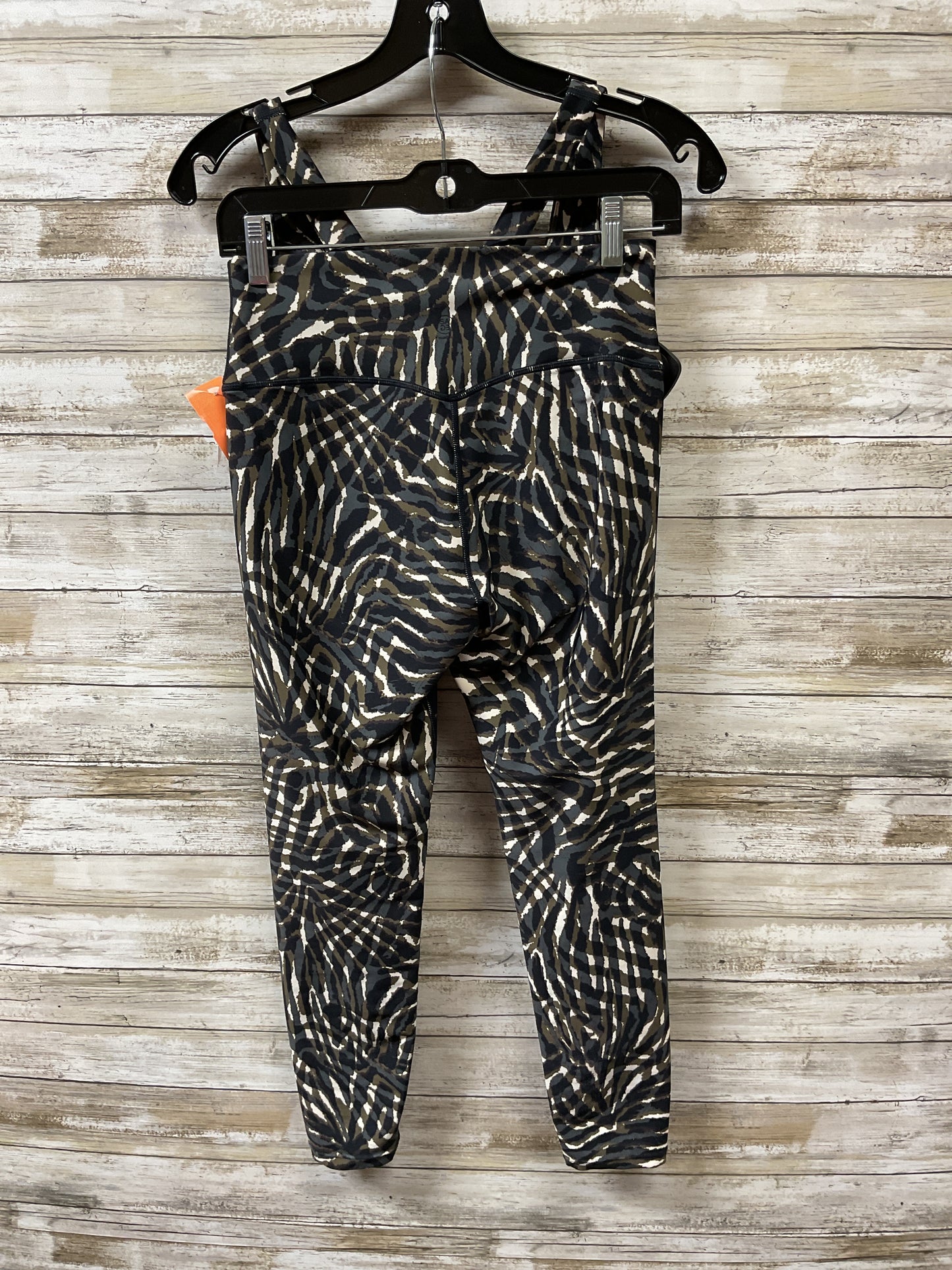 Athletic Pants 2Pc By Sage In Black & Tan, Size:M
