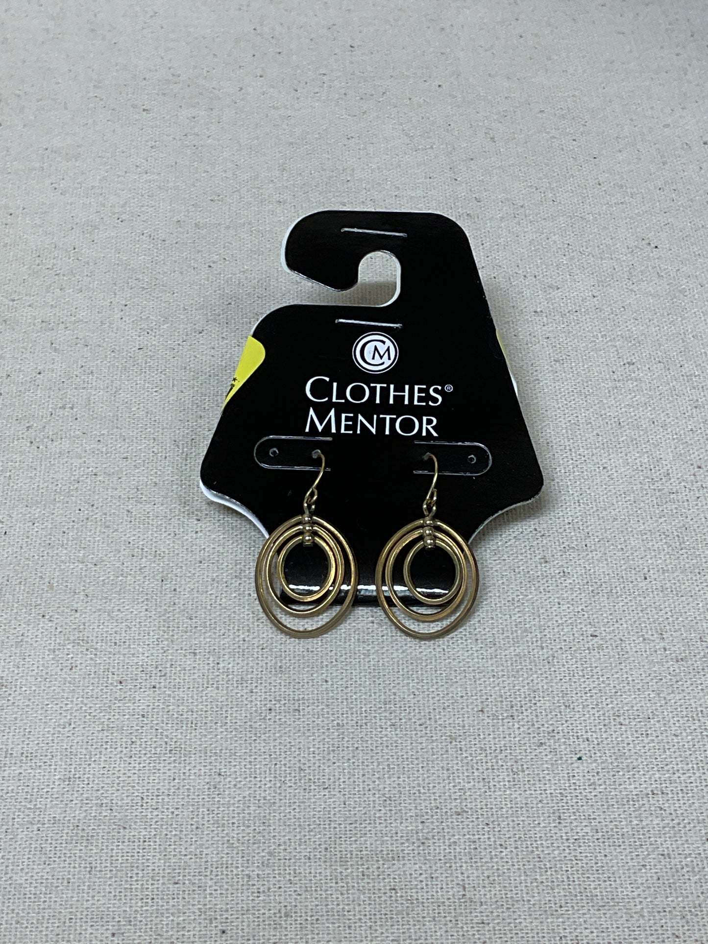Earrings Dangle/Drop By Cmf In Gold
