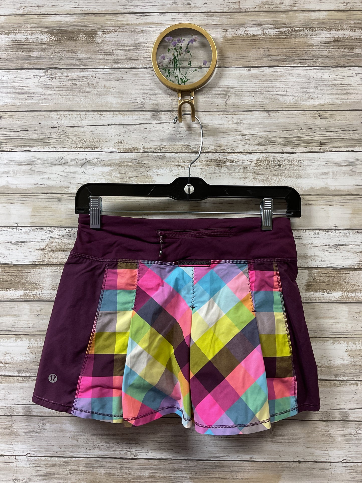 Athletic Skort By Lululemon In Purple, Size:2