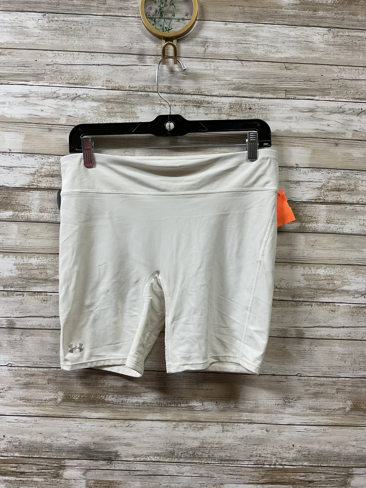 Athletic Shorts By Under Armour In White, Size:L