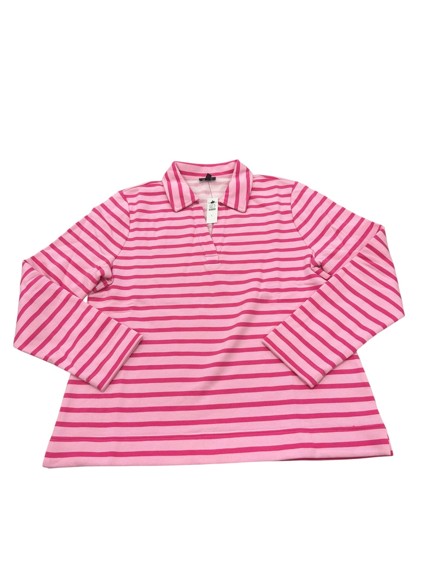 Top Ls By Talbots In Pink, Size:L
