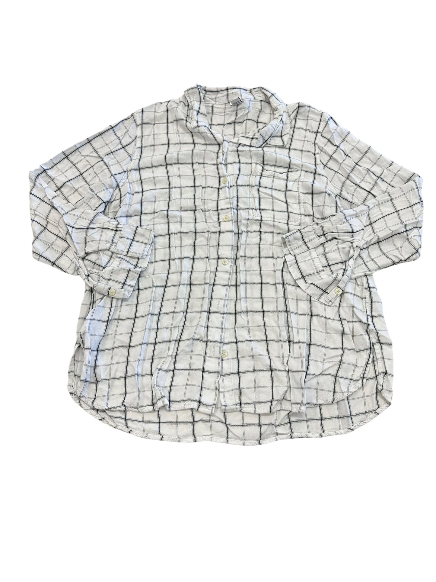 Top Ls By Old Navy In White, Size:Xl