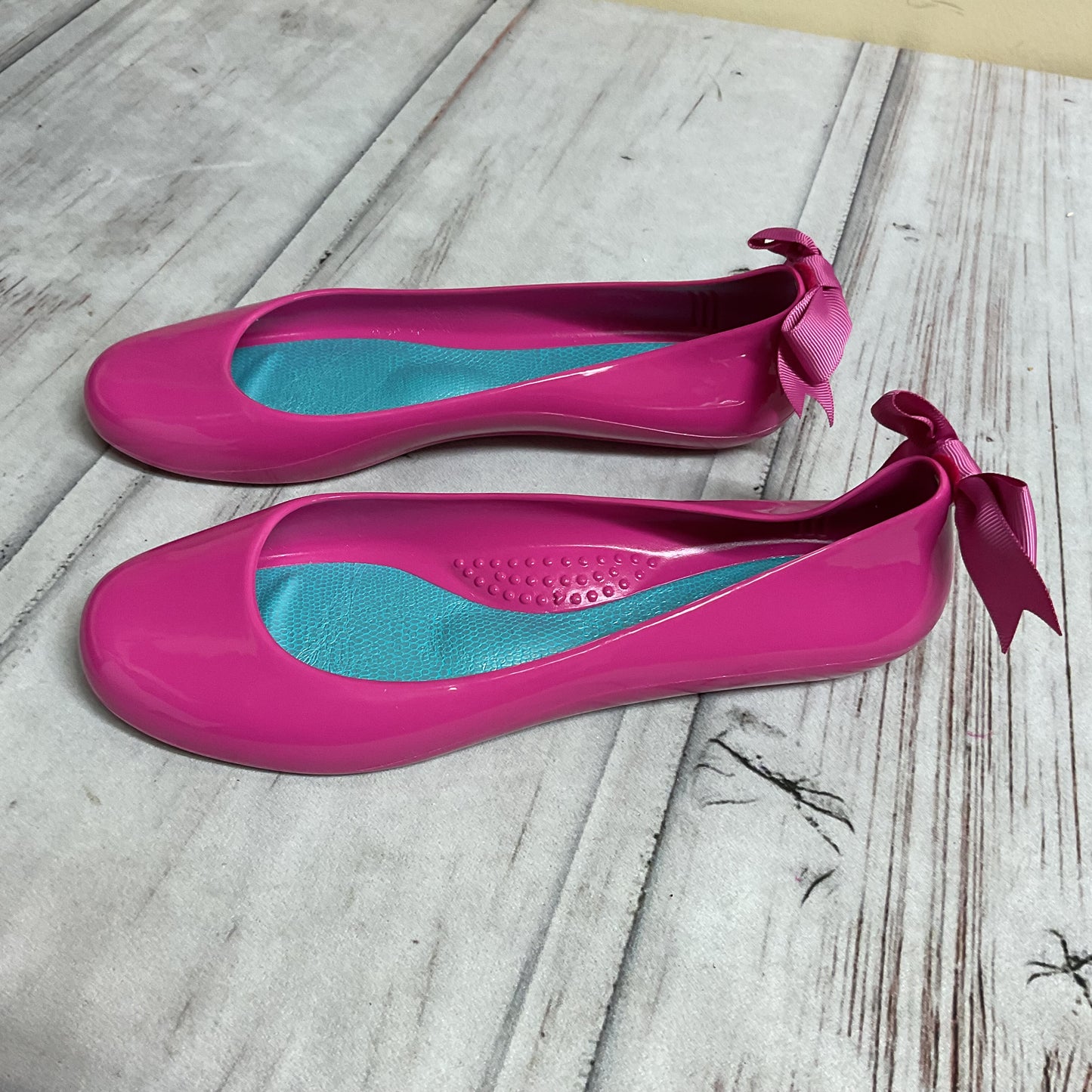 Shoes Flats By Clothes Mentor In Pink, Size:7