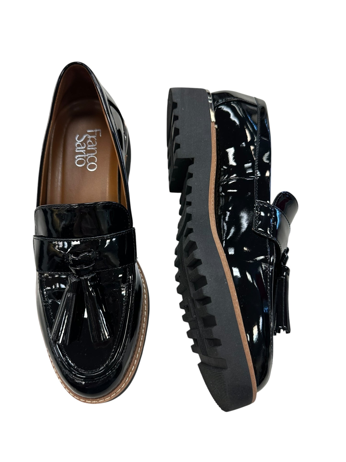 Shoes Flats By Franco Sarto In Black, Size:7