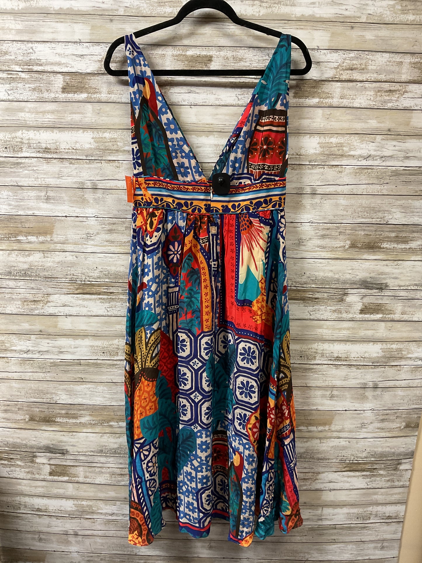 Dress Party Midi By Farm Rio In Multi, Size:M