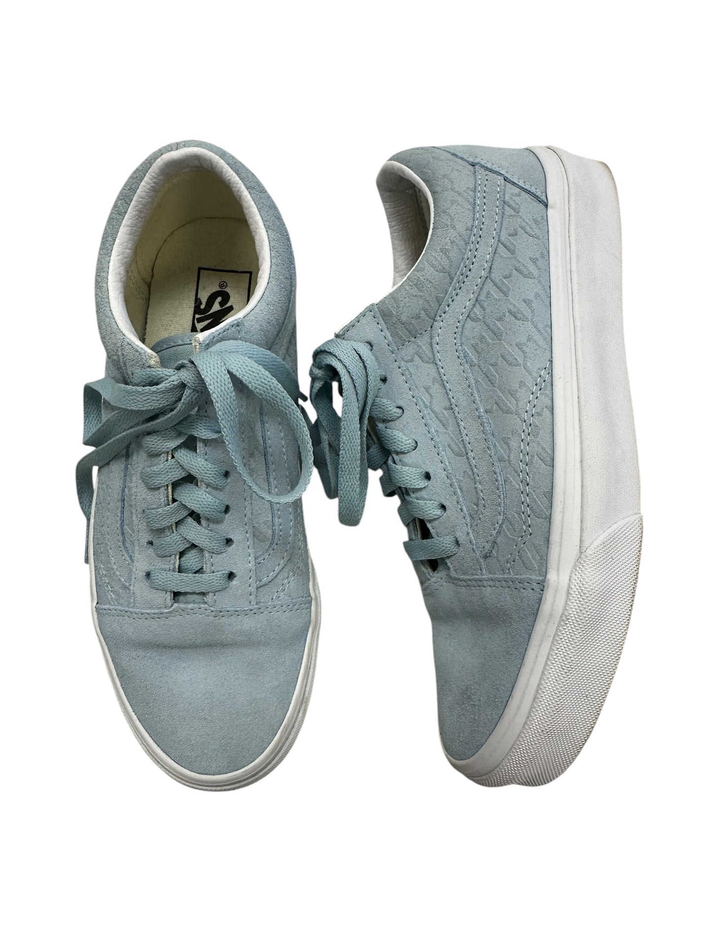 Shoes Sneakers By Vans In Blue, Size:7.5