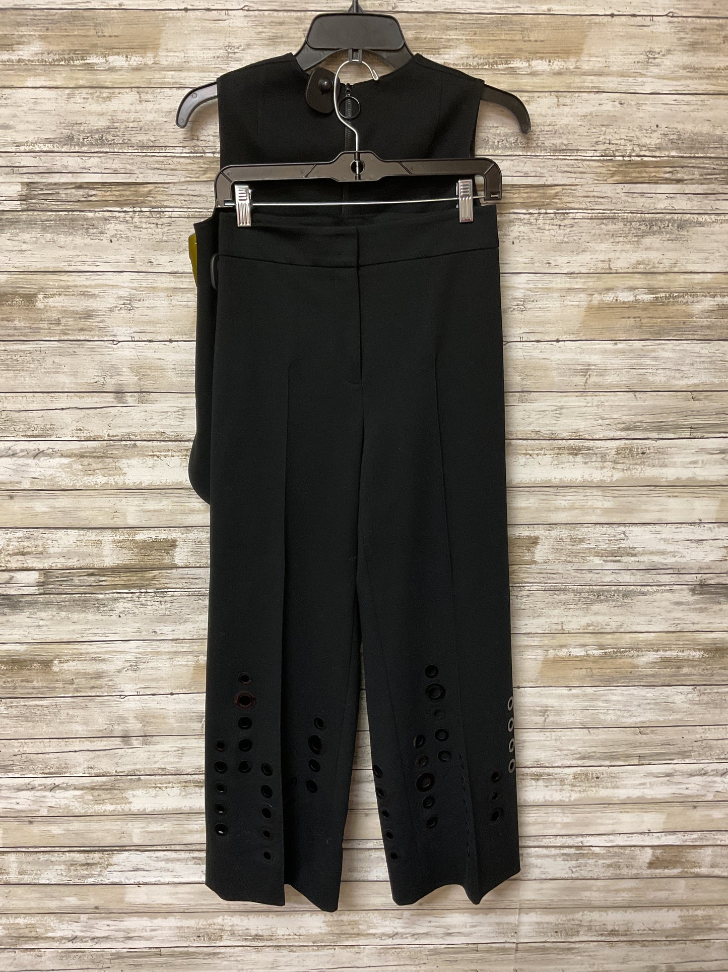 Pants Set 2Pc By Akris In Black, Size:2