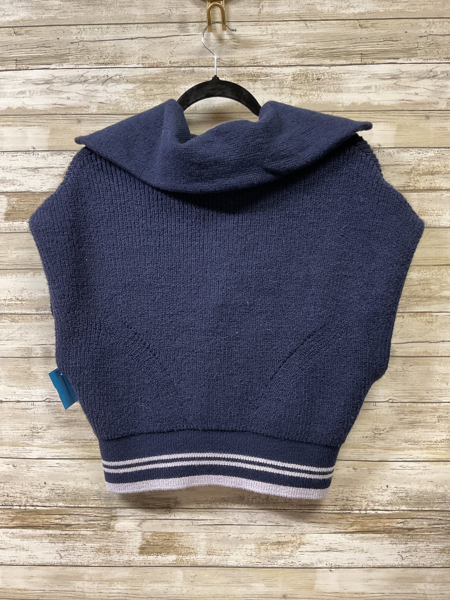 Vest Sweater By Maeve In Navy, Size:S
