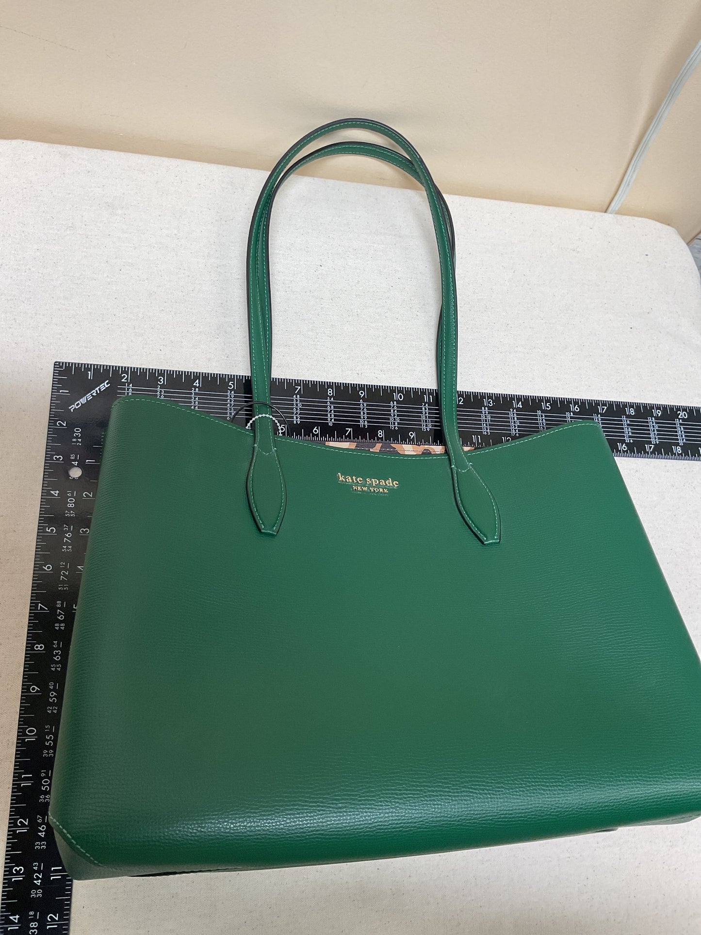 Handbag Designer By Kate Spade In Green, Size:Large