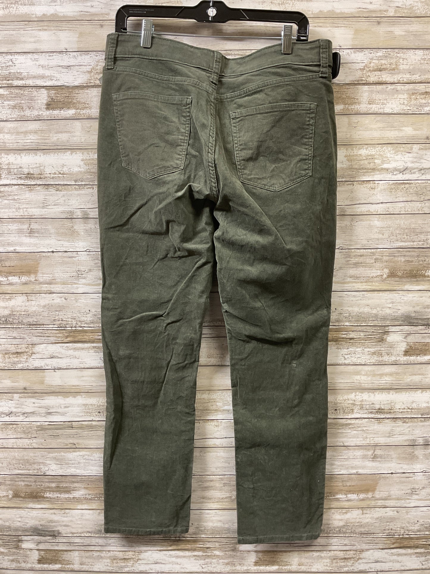 Pants Corduroy By St Johns Bay In Green, Size:14