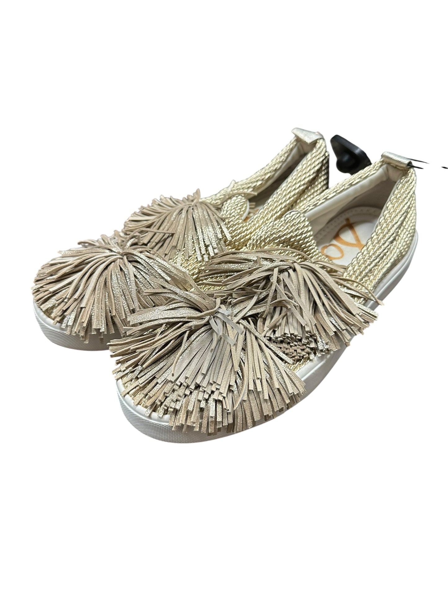 Shoes Flats By Sam Edelman In Gold, Size:6