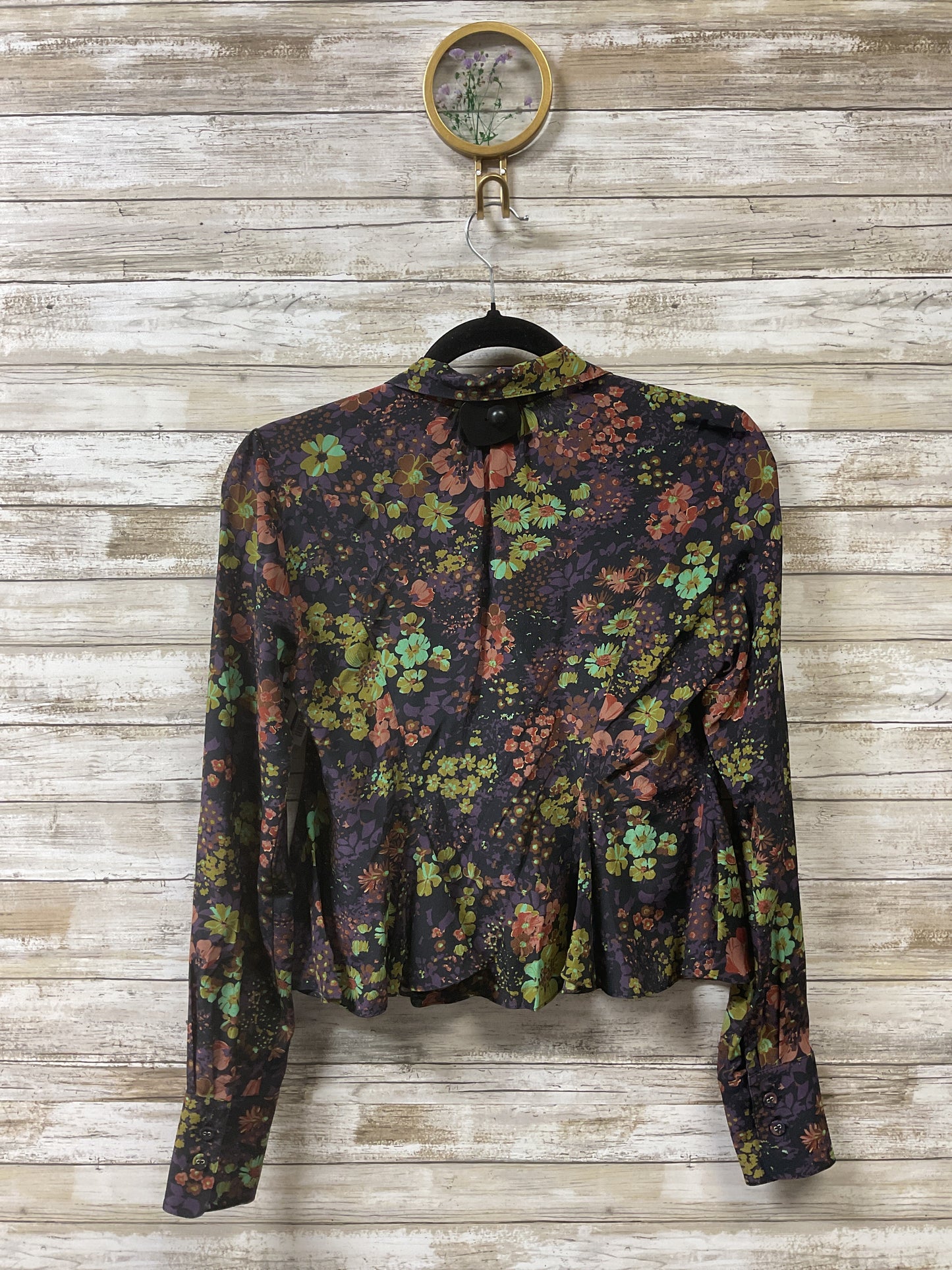Blouse Ls By Cma In Floral Print, Size:0