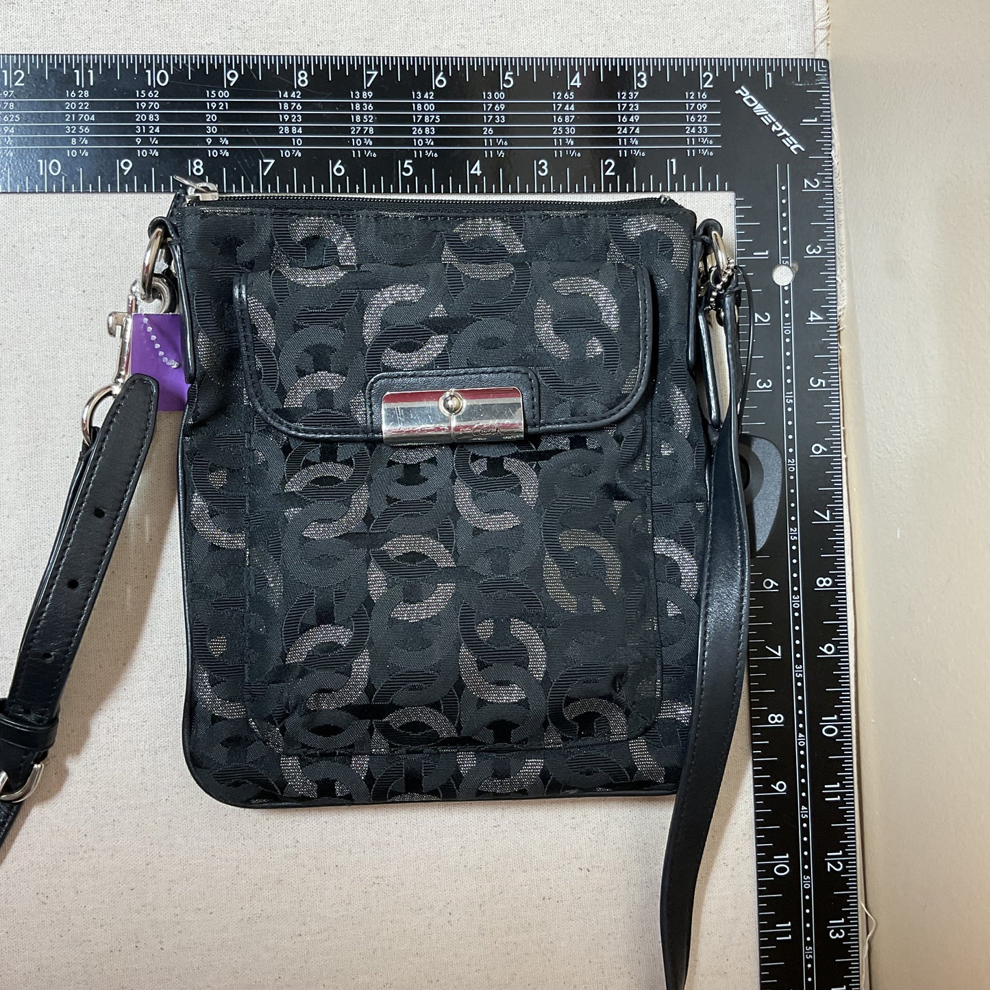 Crossbody Designer By Coach In Black, Size:Medium