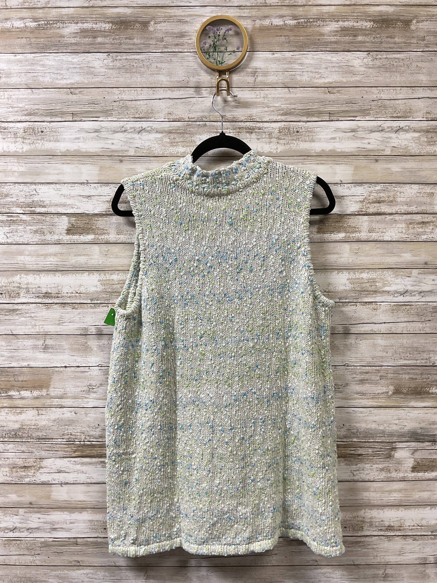 Sweater Ss By Appleseeds In Blue & Green, Size:L