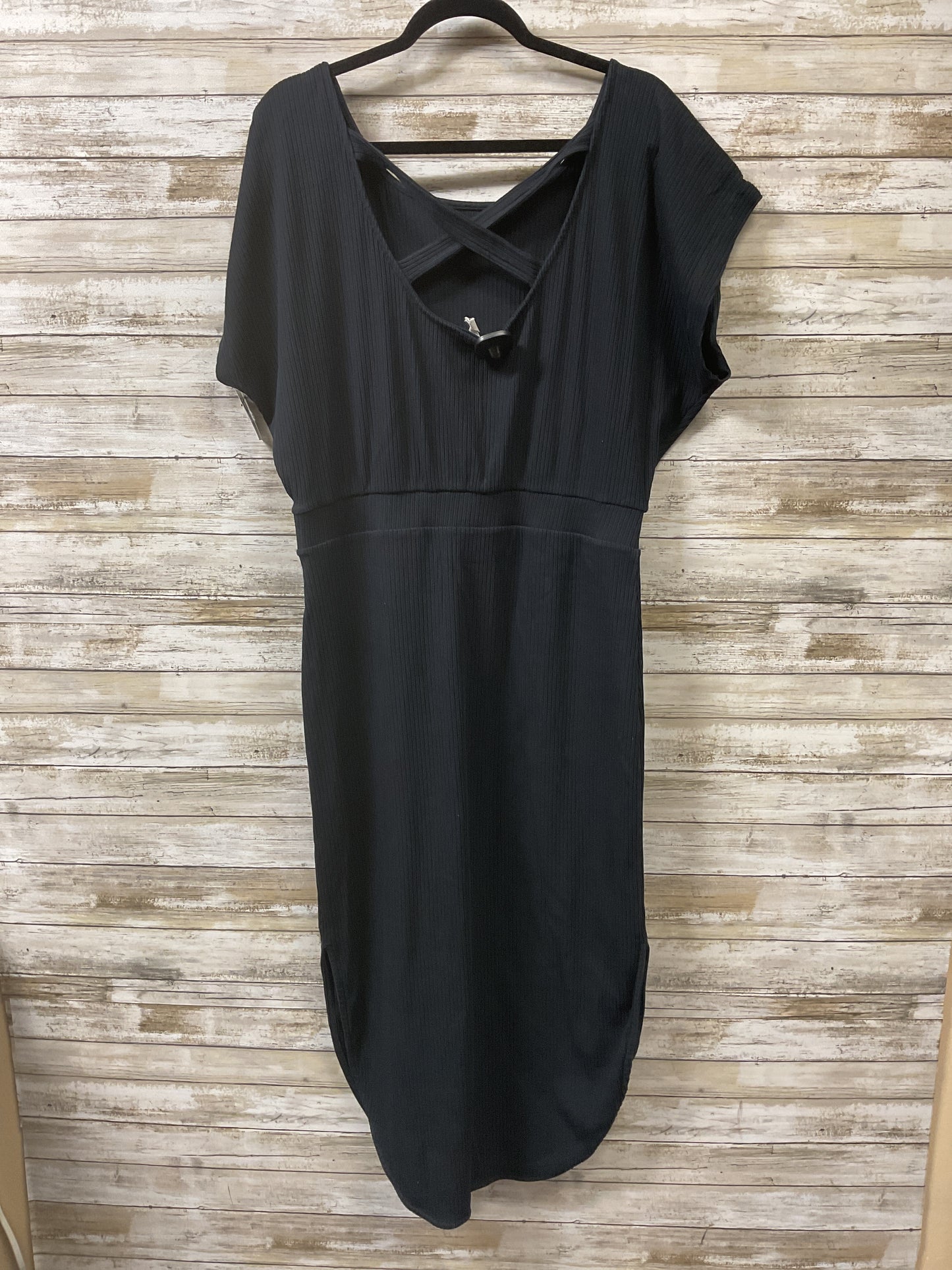 Dress Casual Maxi By Daily Practice By Anthropologie In Black, Size:L