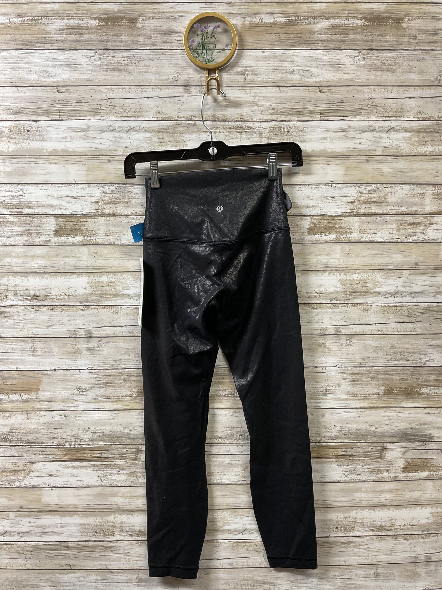 Athletic Leggings By Lululemon In Black, Size:4