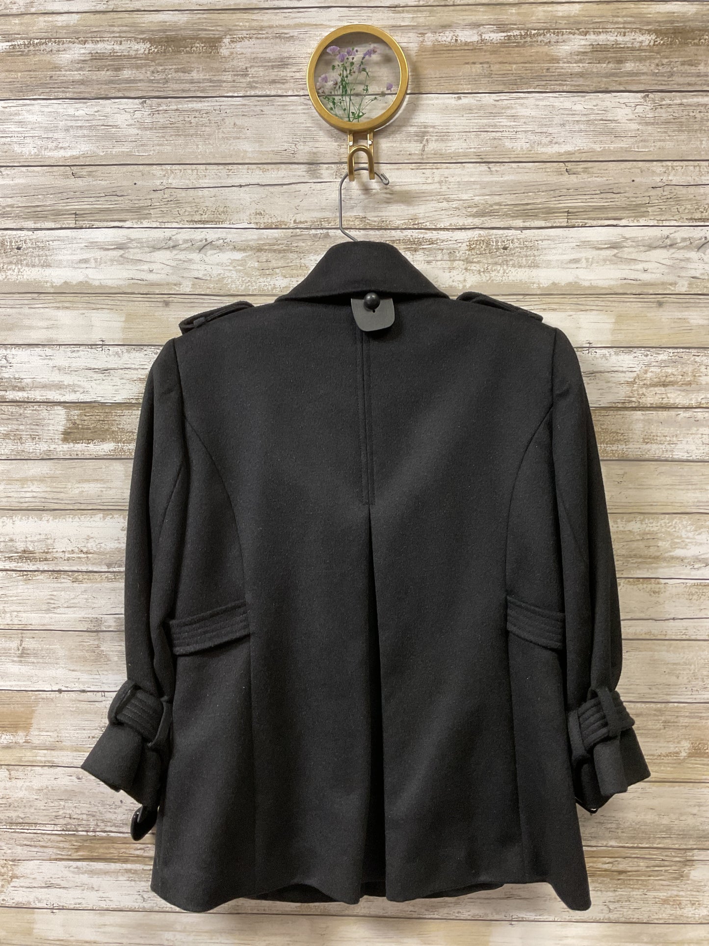 Coat Wool By Etcetra In Black, Size:0