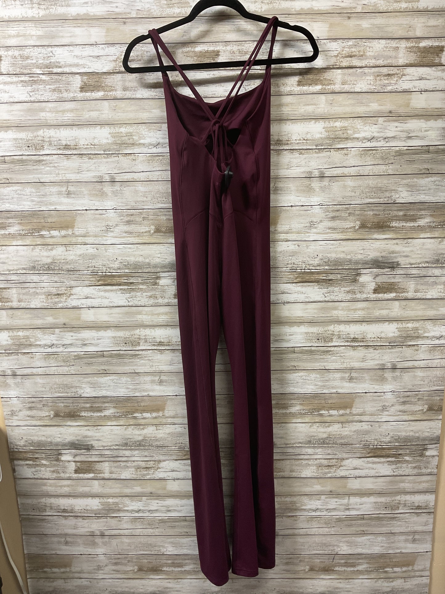 Jumpsuit By Pink In Maroon, Size:M