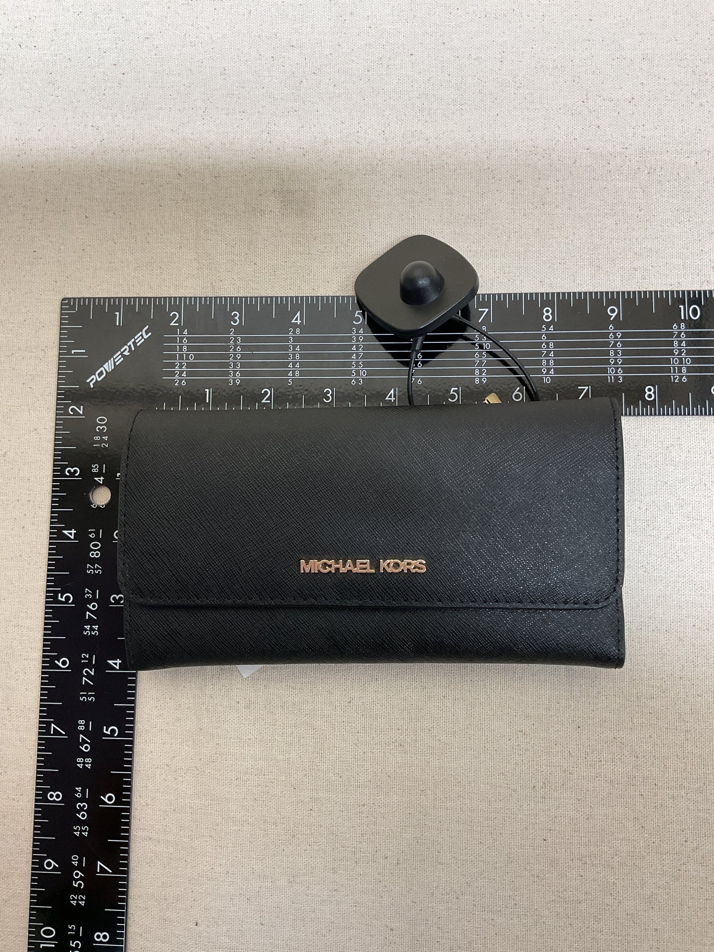 Wallet Designer By Michael Kors In Black, Size:Medium