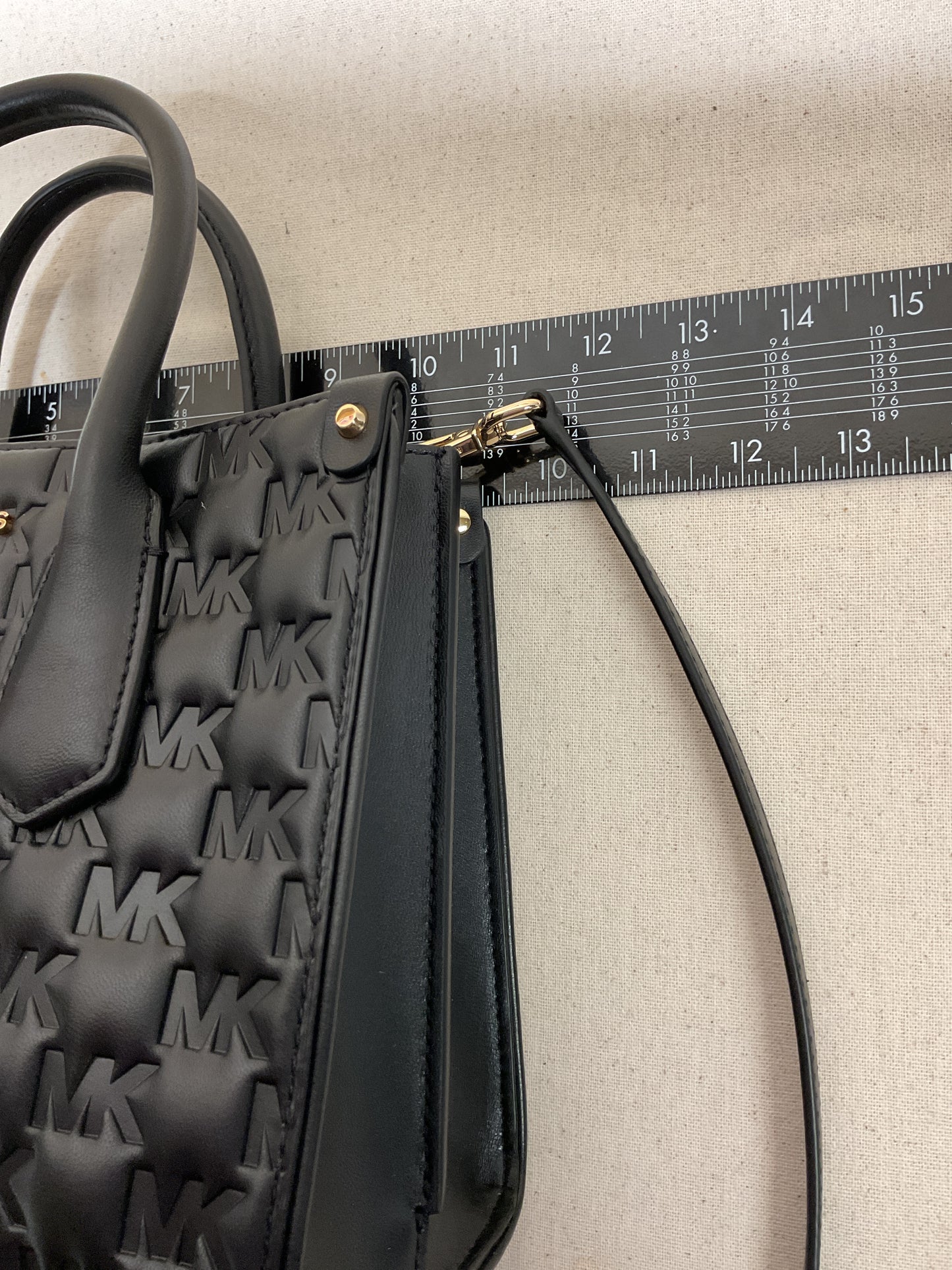 Crossbody Designer By Michael Kors In Black, Size:Small