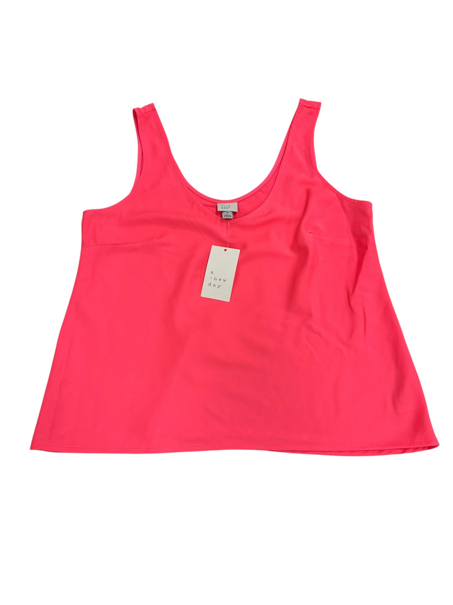 Top Sleeveless Basic By A New Day In Pink, Size:M