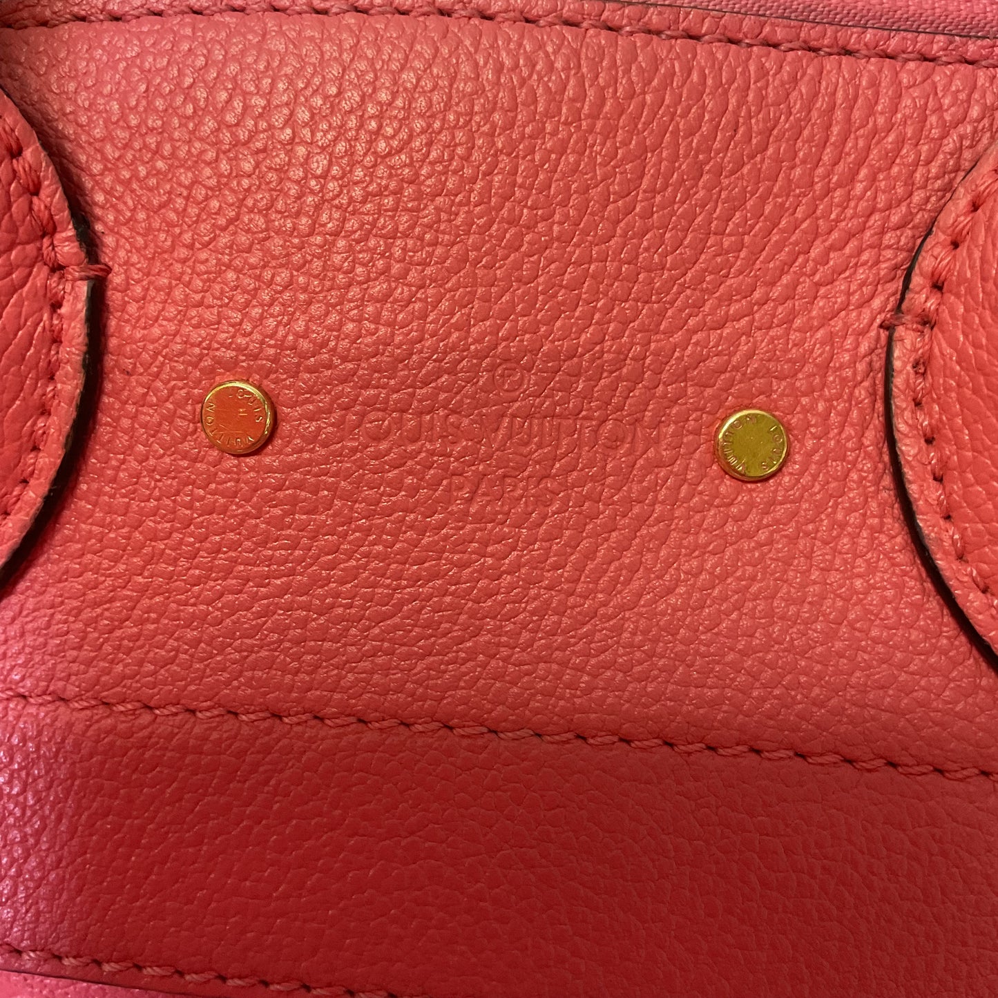 Handbag Luxury Designer By Louis Vuitton In Pink, Size:Medium