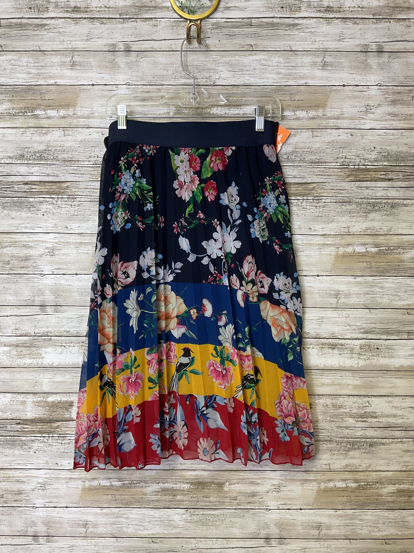 Skirt Midi By Clothes Mentor In Multi, Size:M