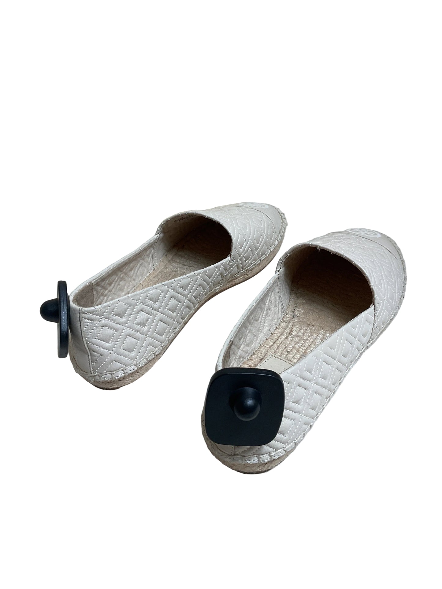 Shoes Designer By Tory Burch In Cream, Size:9