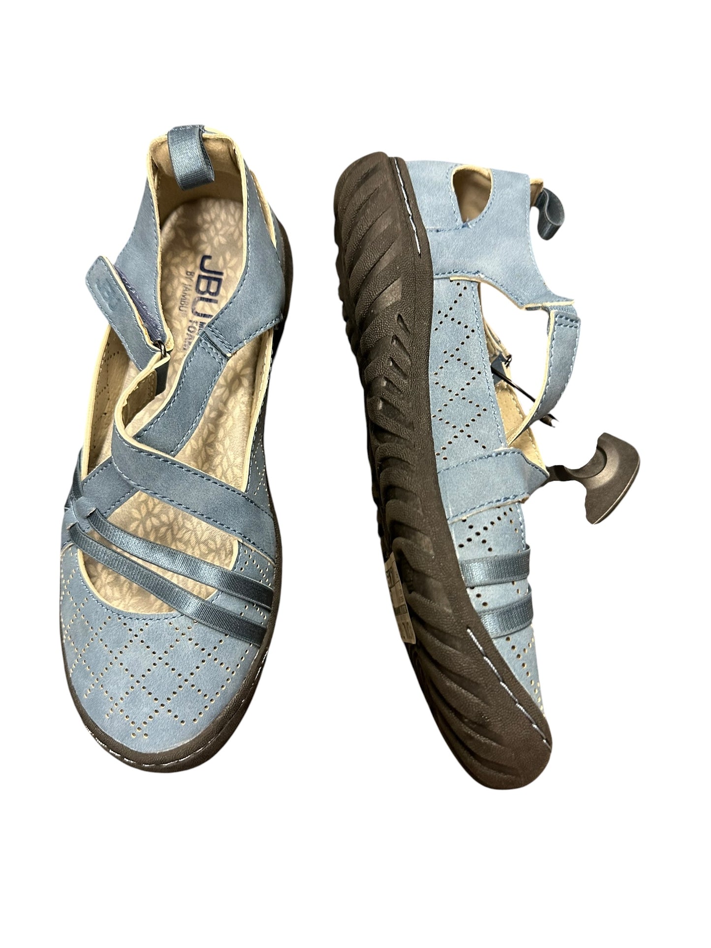 Shoes Flats By Jbu By Jambu In Blue, Size:6