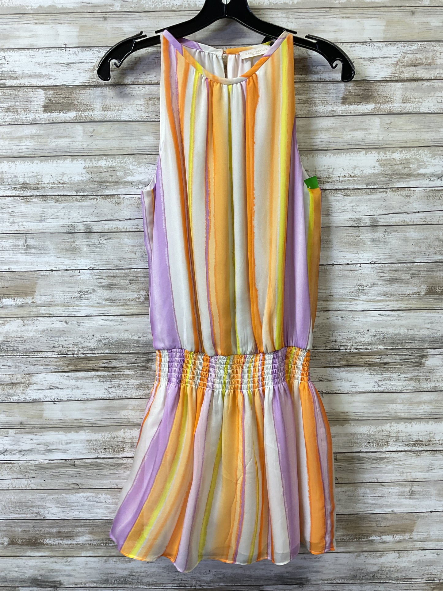 Dress Casual Short By Ramy Brook In Orange & Purple, Size:Sp