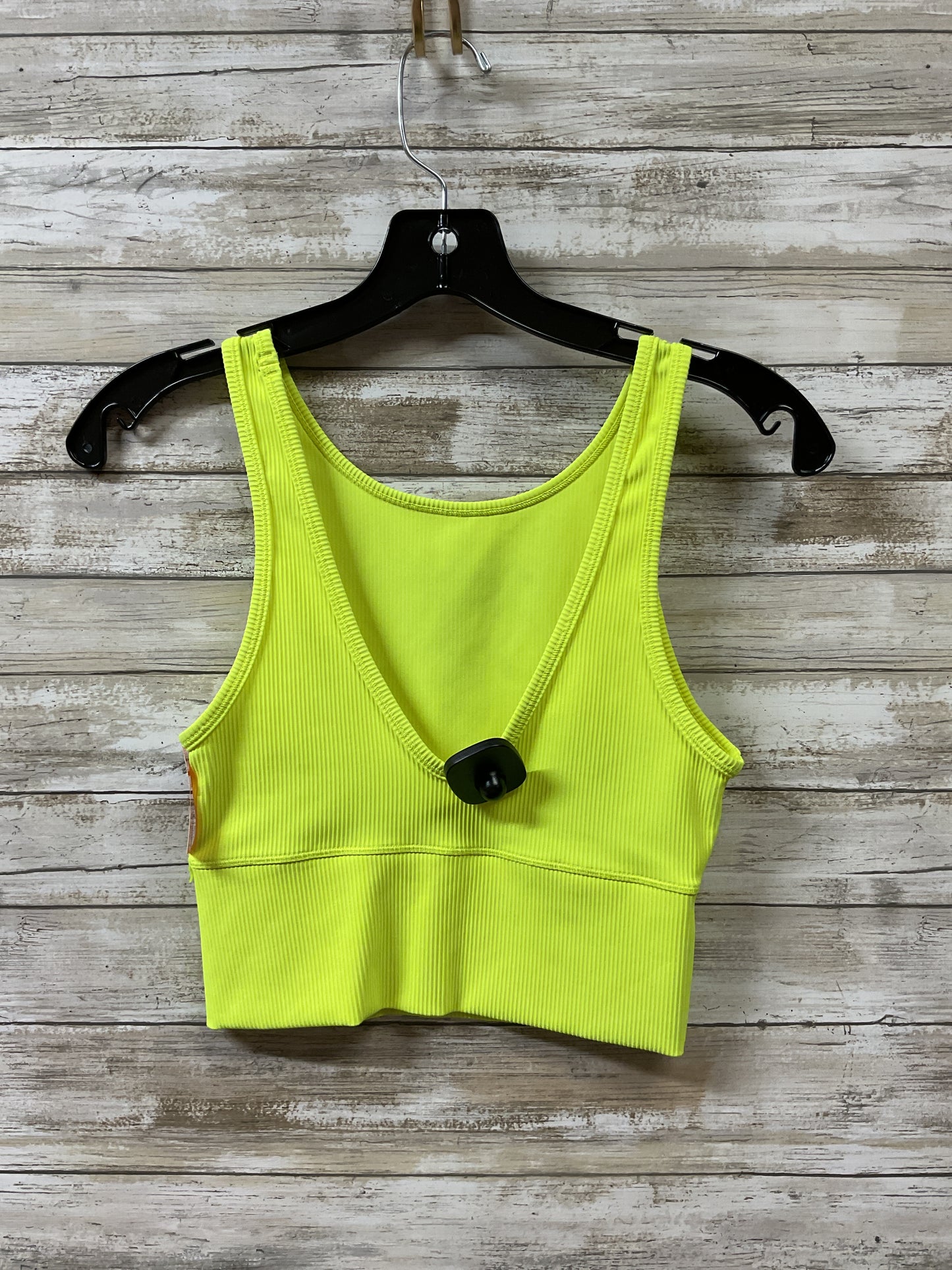 Athletic Tank Top By Lululemon In Yellow, Size:S