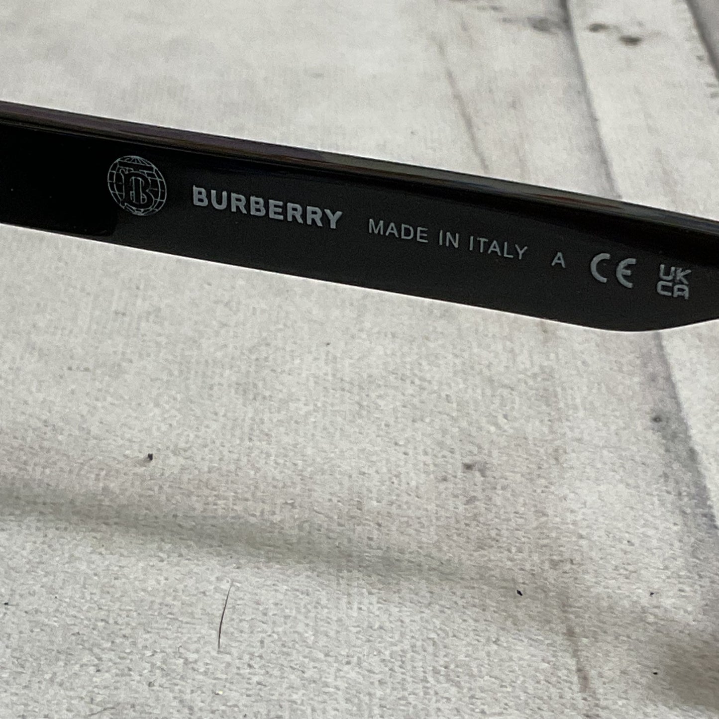 Sunglasses Luxury Designer By Burberry In Black