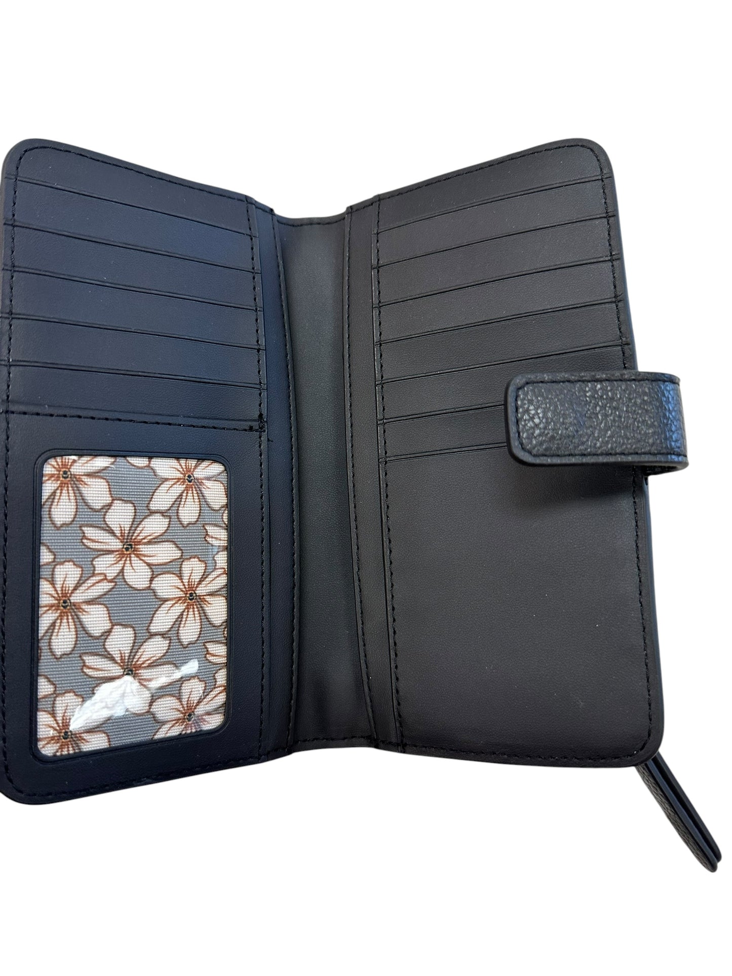 Wallet By Vera Bradley In Black, Size:Medium
