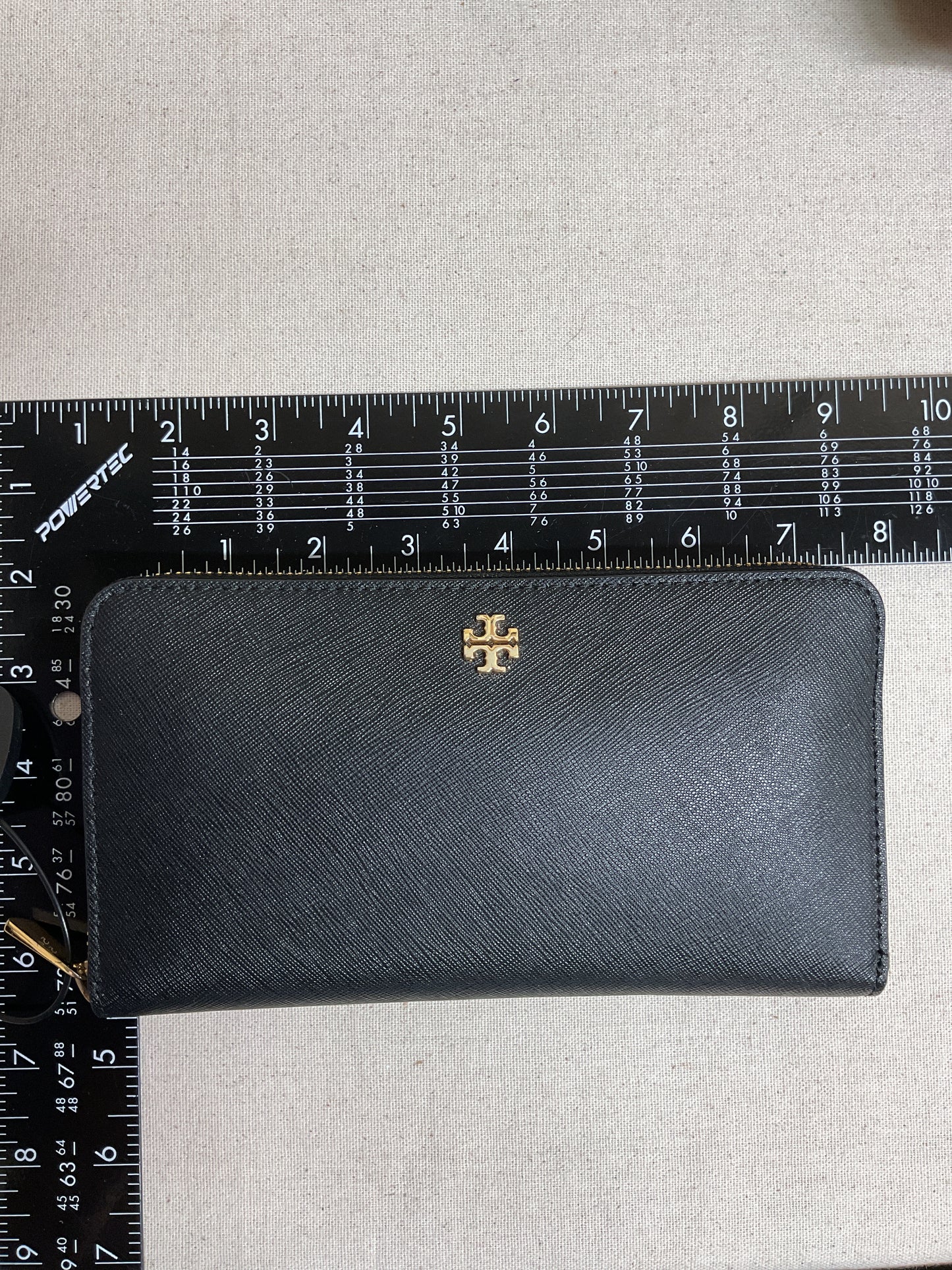 Wallet Designer By Tory Burch In Black, Size:Large