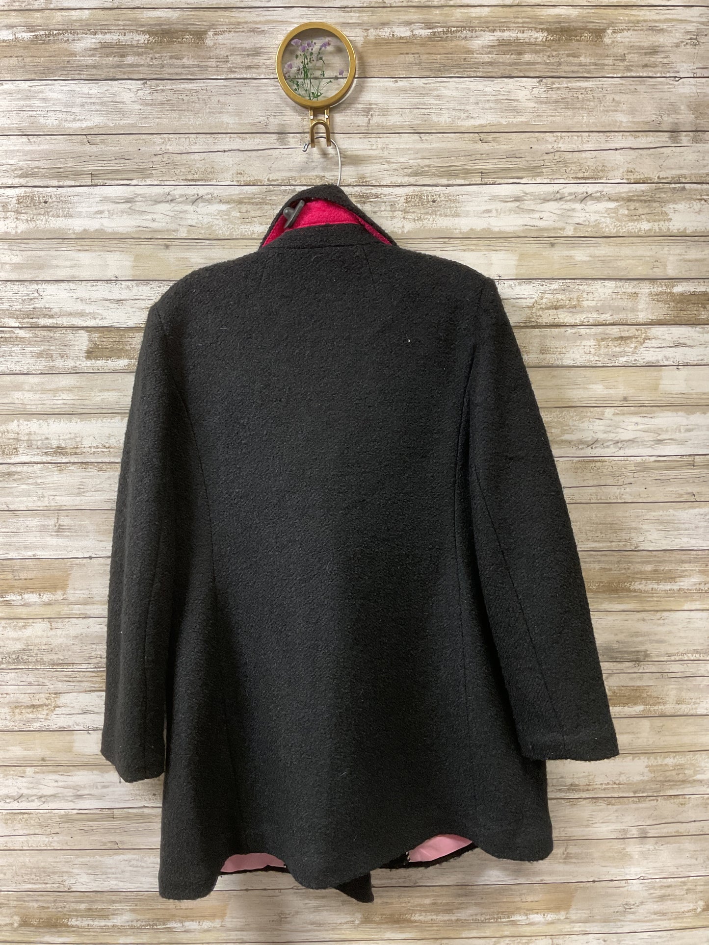 Coat Designer By Kate Spade In Black, Size:M