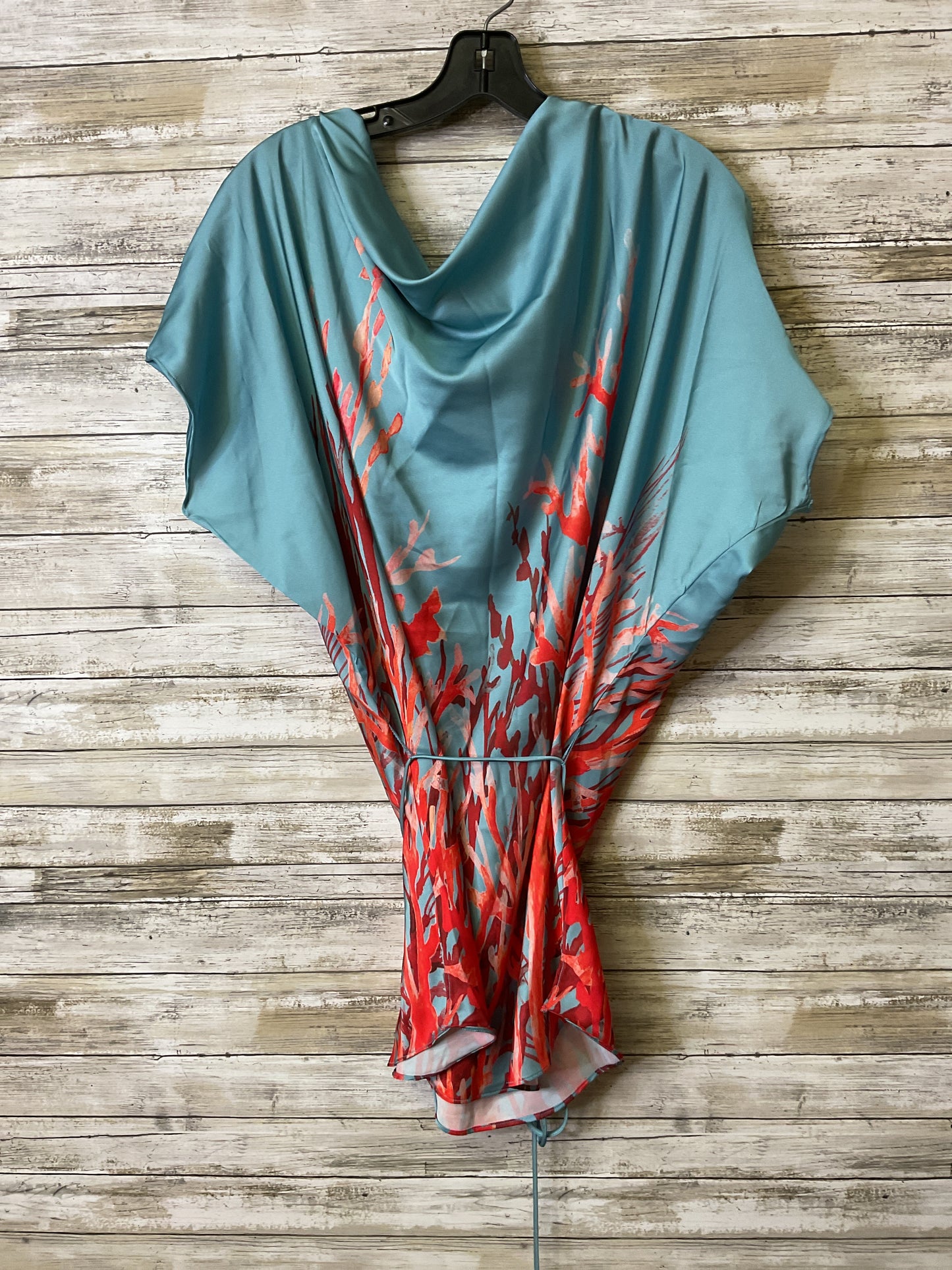 Swimwear Cover-Up By Clothes Mentor In Blue & Red, Size:M