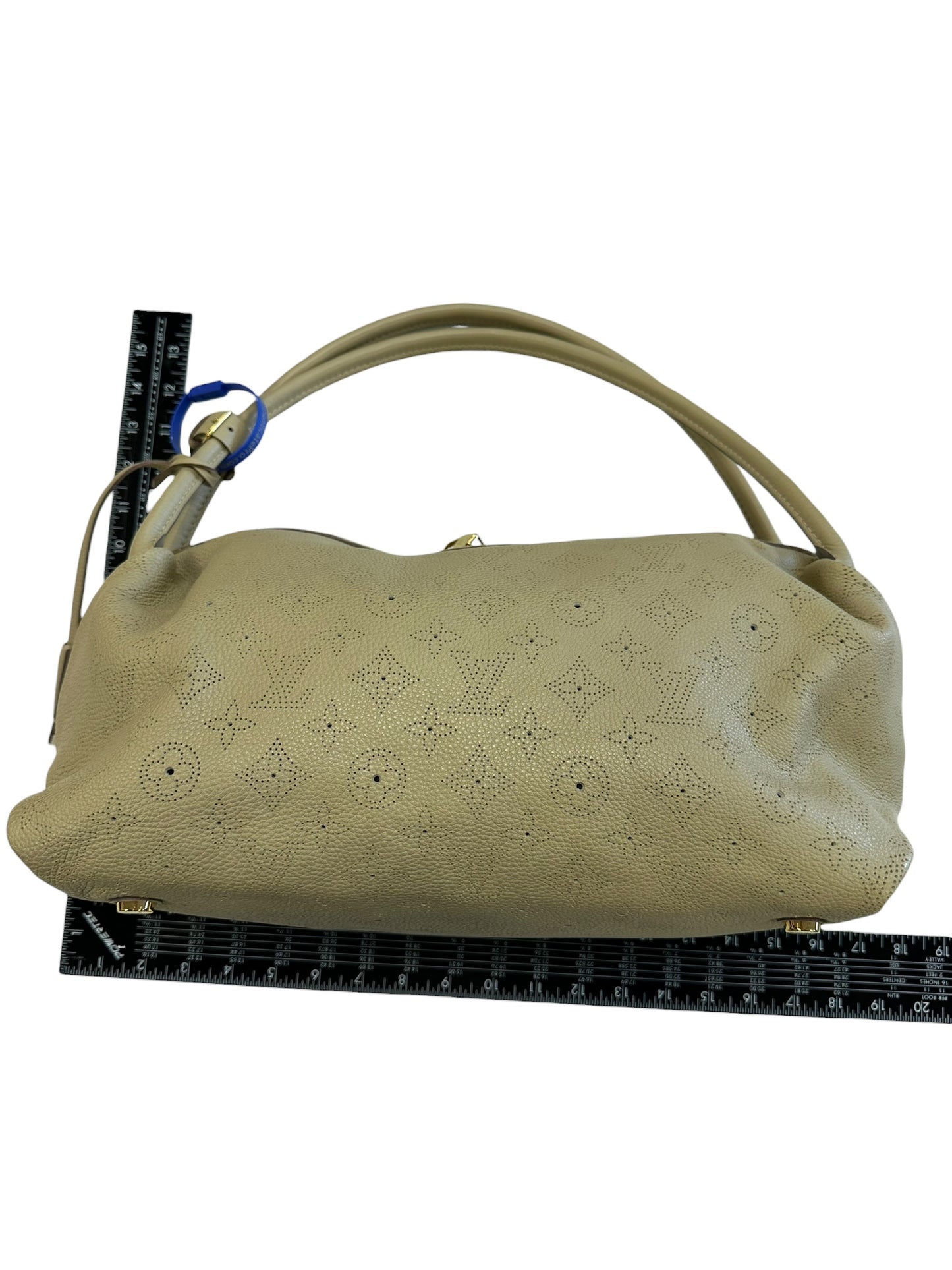 Handbag Luxury Designer By Louis Vuitton In Tan, Size:Large