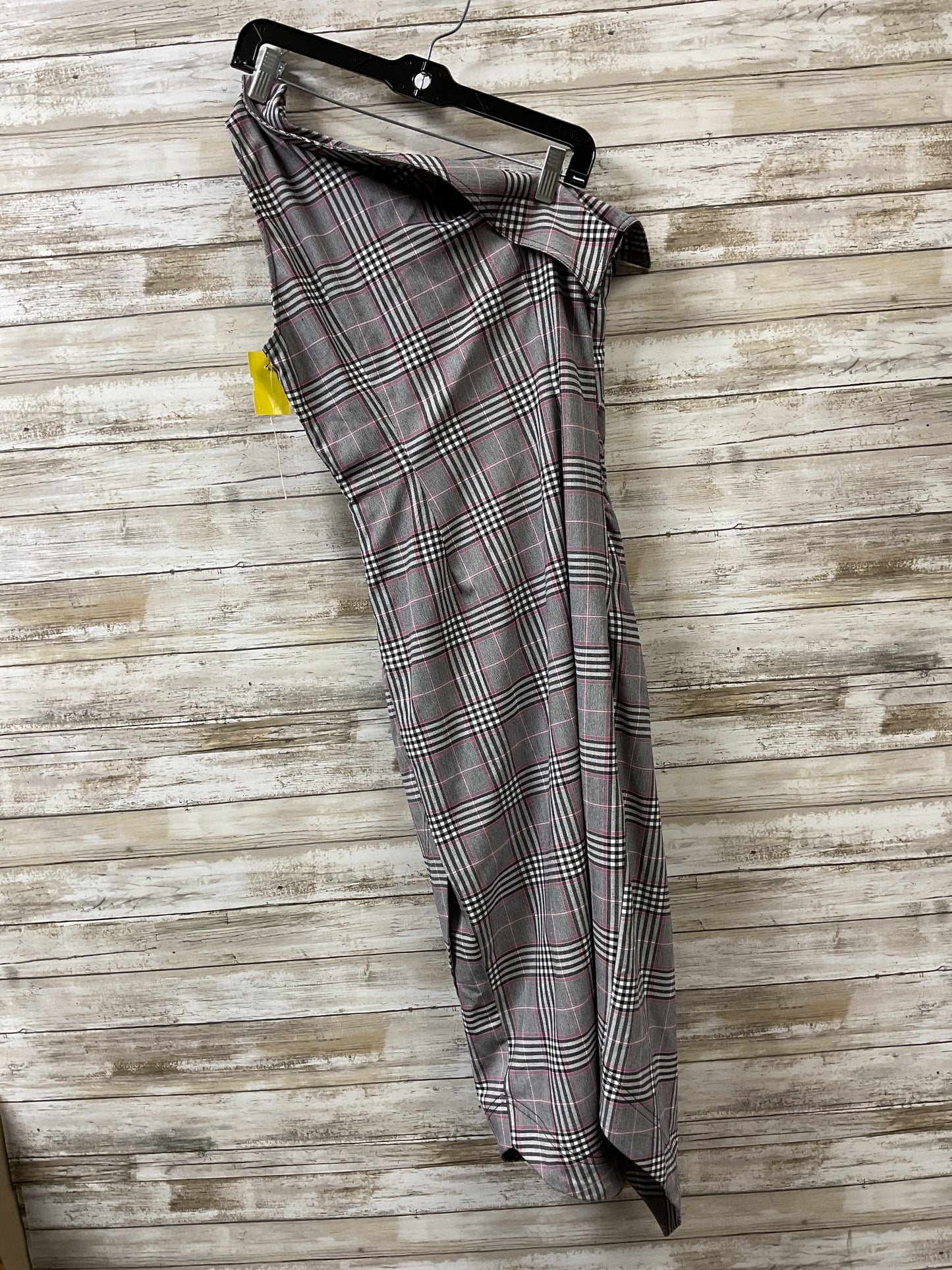 Dress Work By Maeve In Black & Pink, Size:4