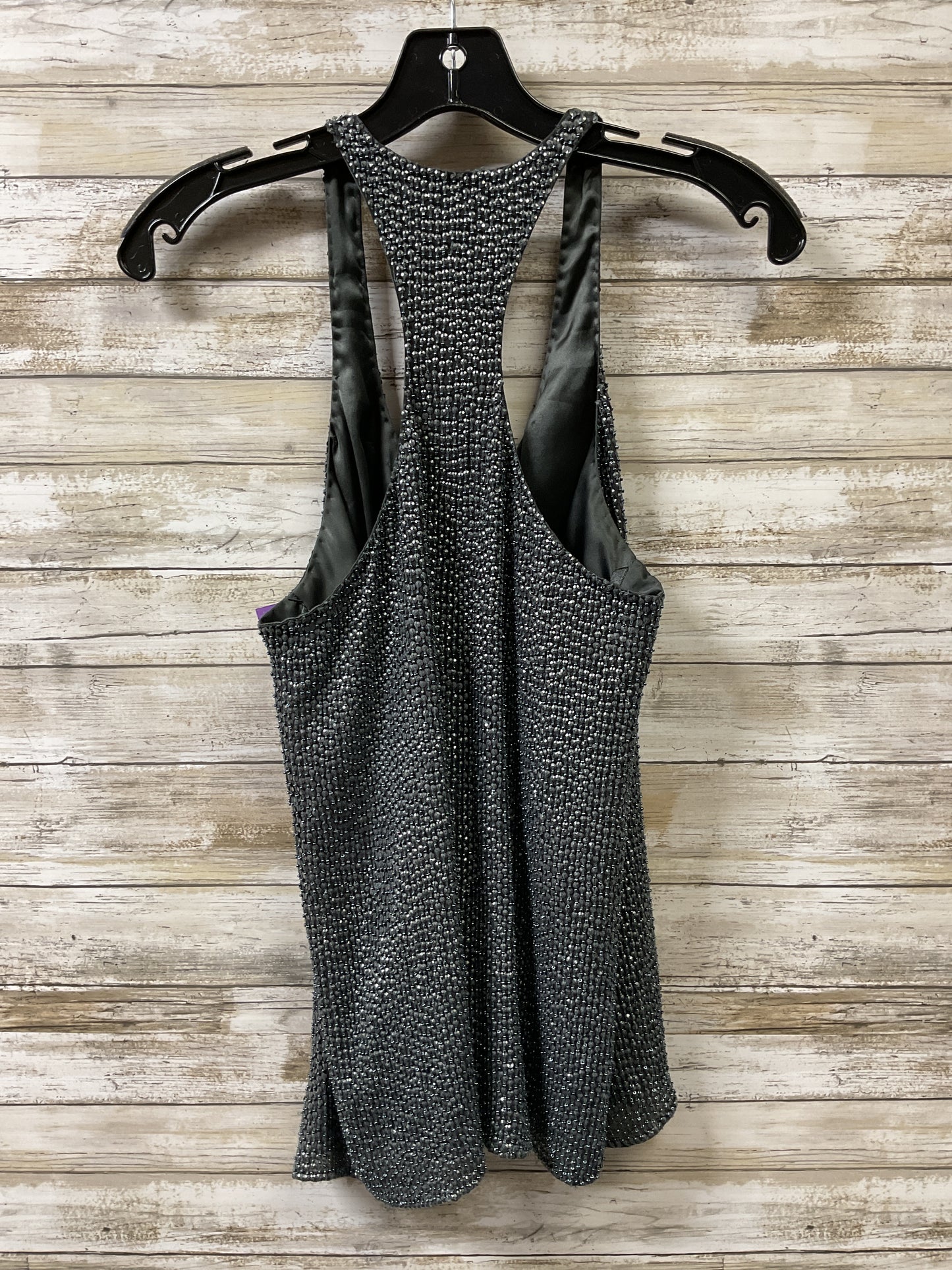 Tank Top By Parker In Silver, Size:S