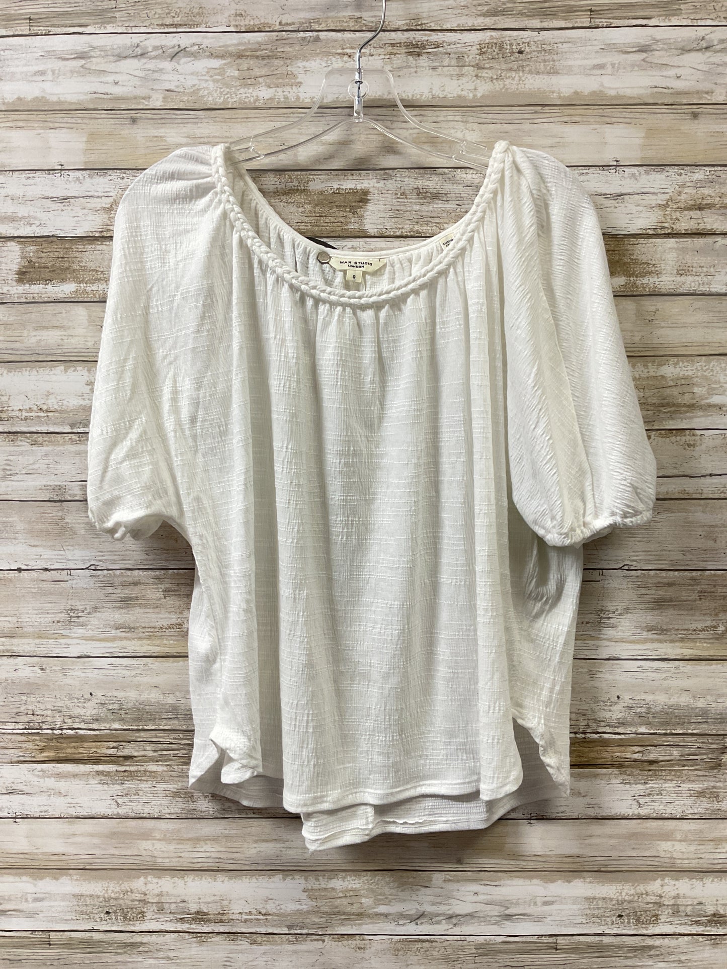 Top Ss By Max Studio In White, Size:S