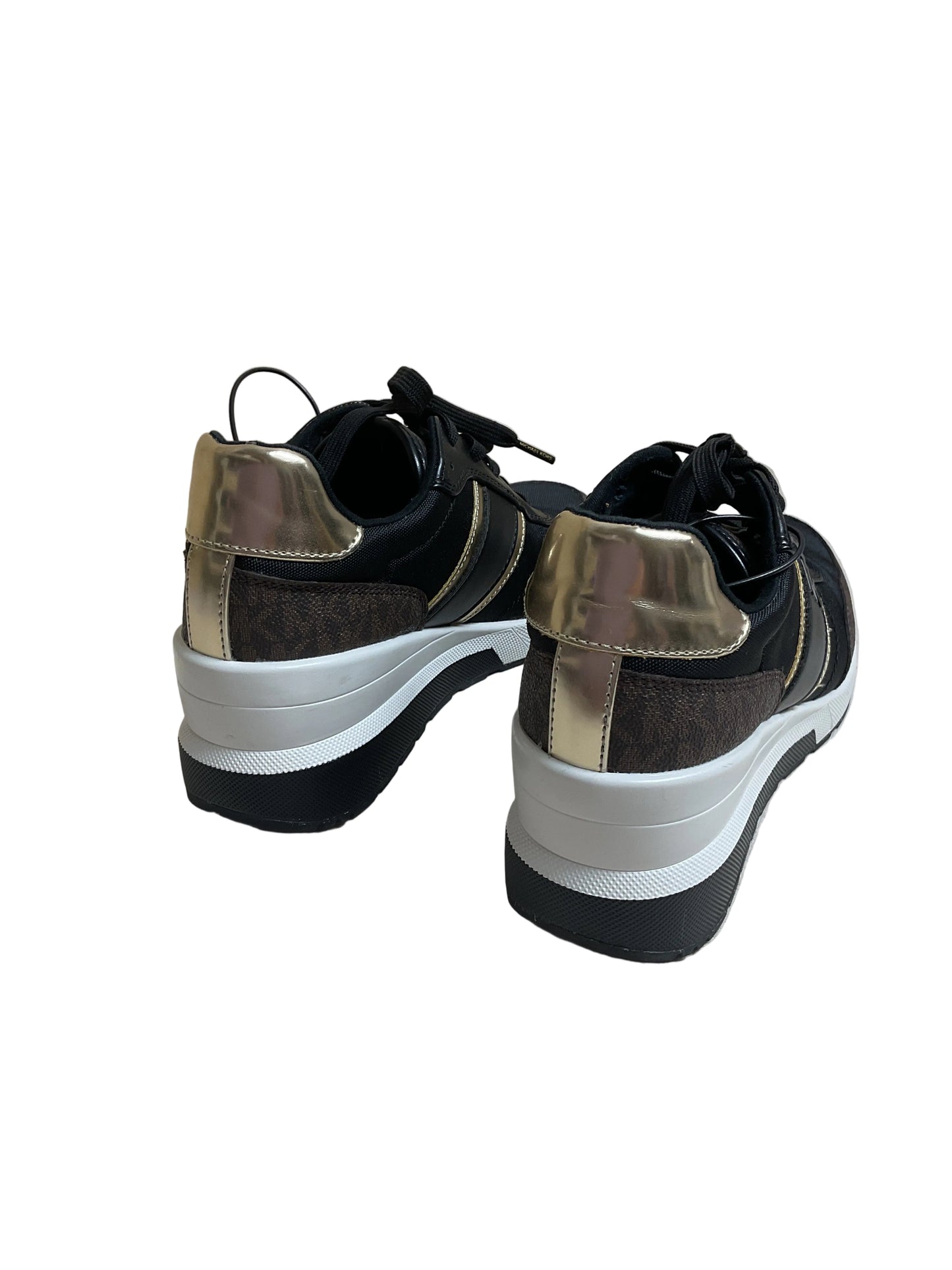 Shoes Sneakers By Michael By Michael Kors In Black & Brown, Size:7.5