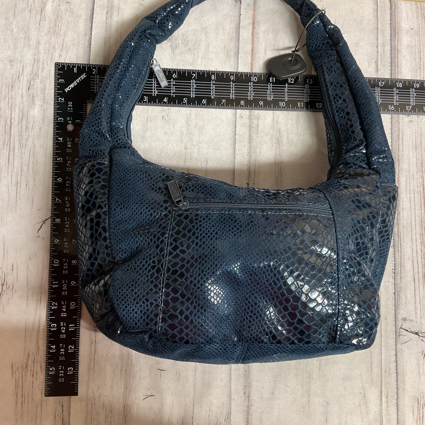 Handbag By Pinky In Navy, Size:Medium