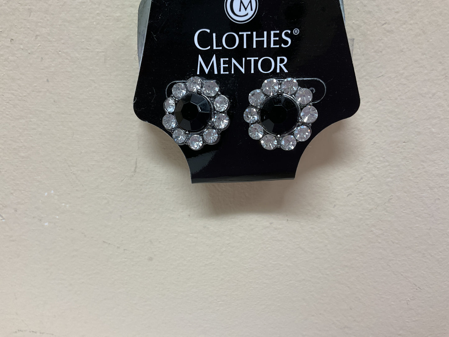 Earrings Stud By Clothes Mentor In Black & White