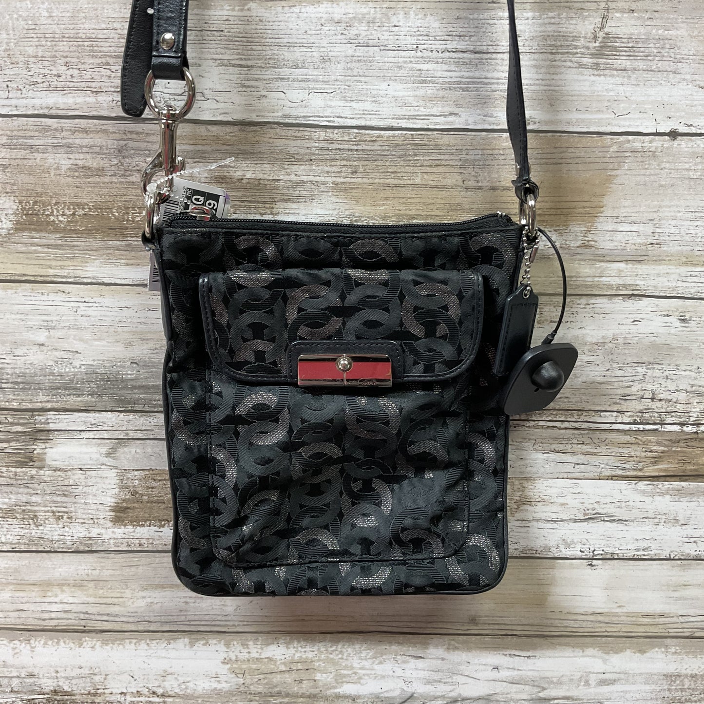 Crossbody Designer By Coach In Black, Size:Medium