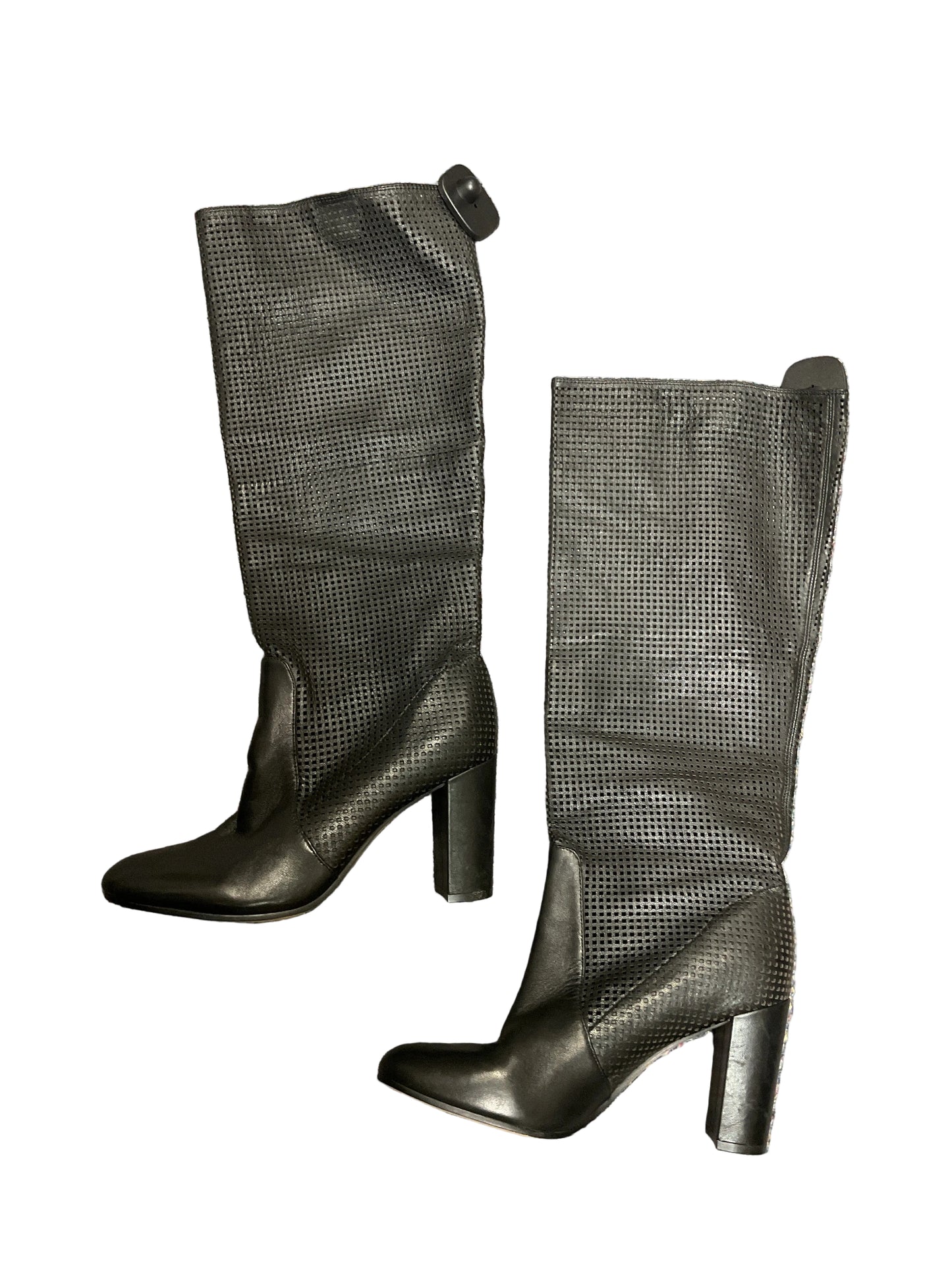 Boots Knee Heels By Vince Camuto In Black, Size:7.5