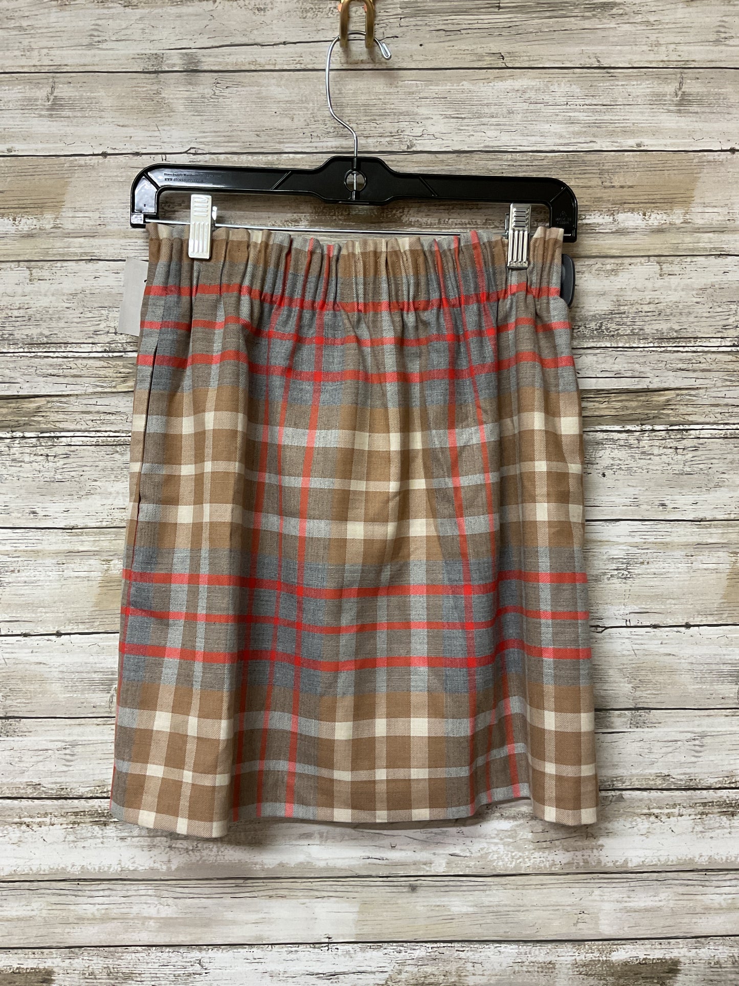 Skirt Mini & Short By J. Crew In Grey & Tan, Size:Xxs