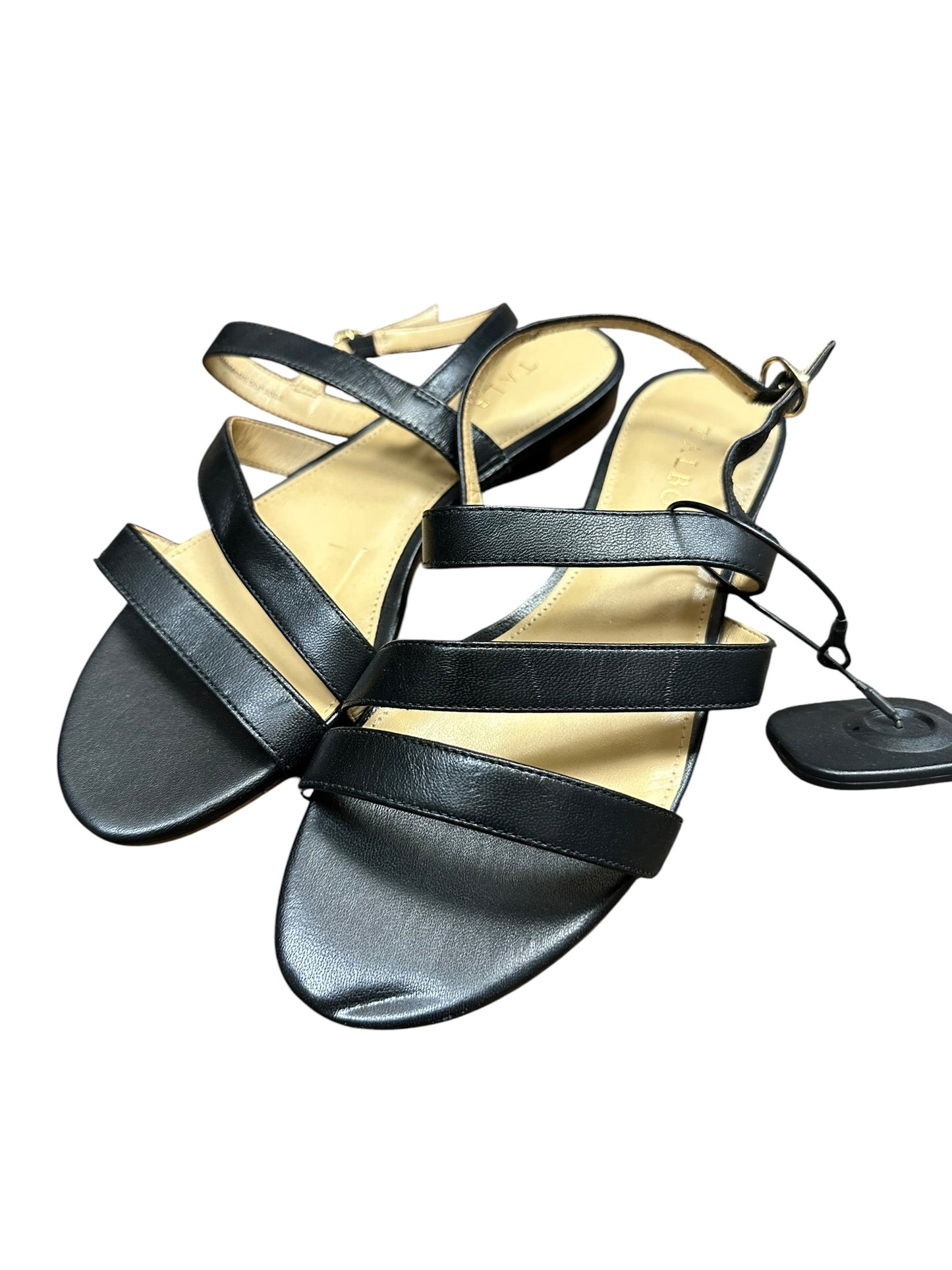 Sandals Flats By Talbots In Black, Size:6