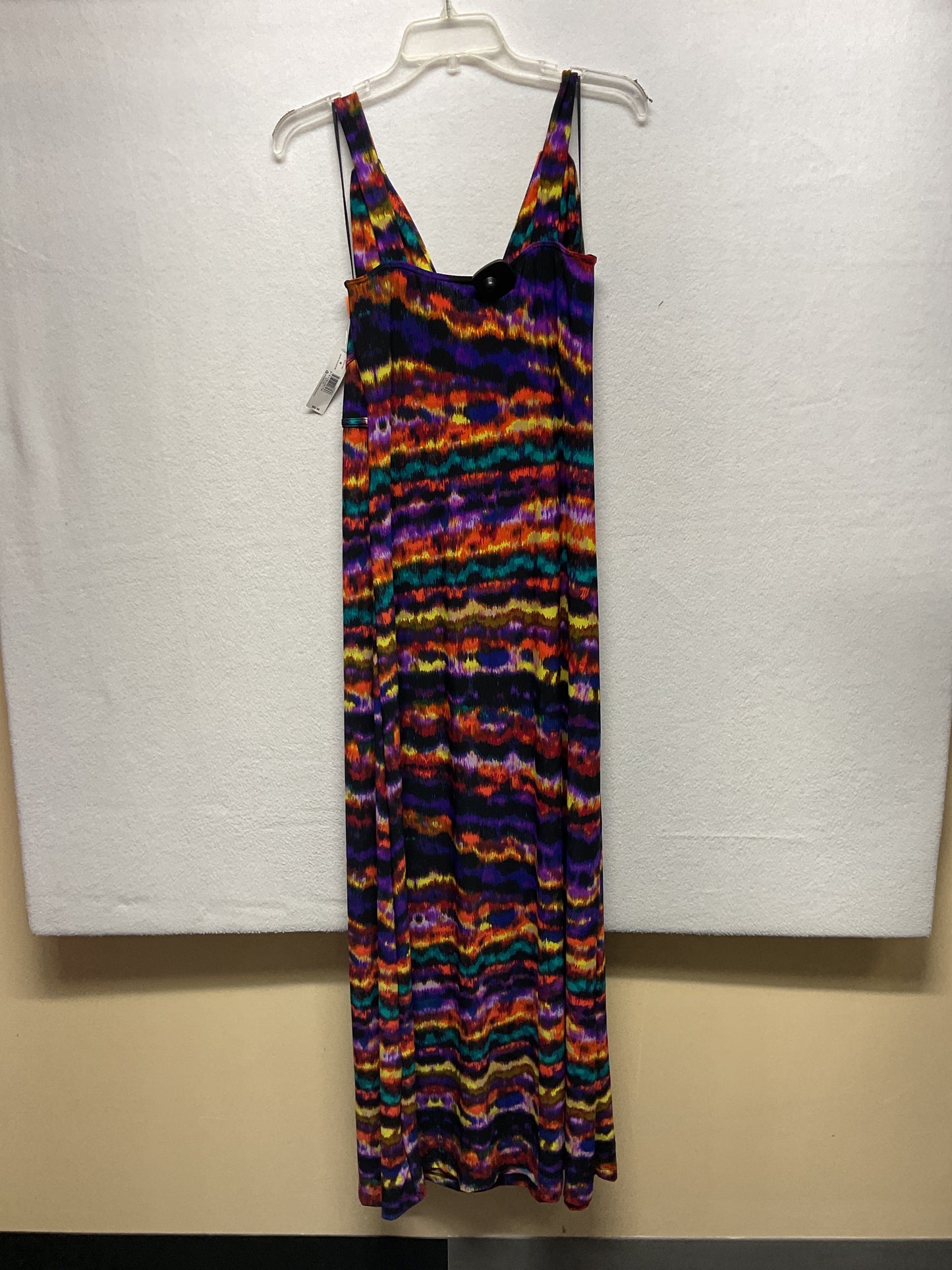 Dress Casual Maxi By New Directions In Multi, Size:M